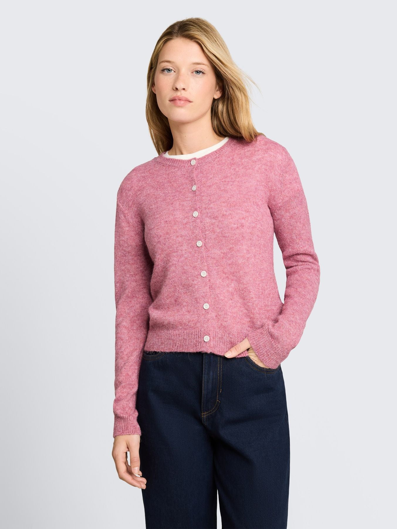 Cardigan mit Alpaka-Anteil
