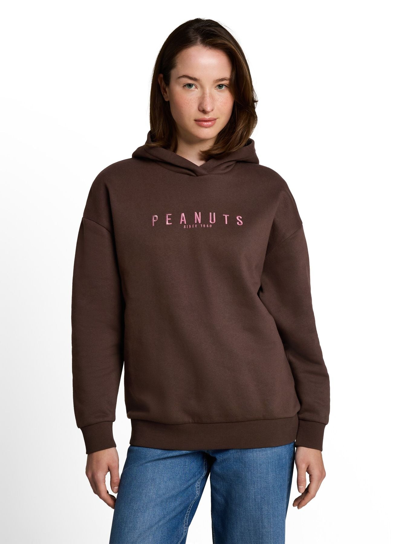 Hoodie Sweatshirt mit Snoopy-Rückenprint