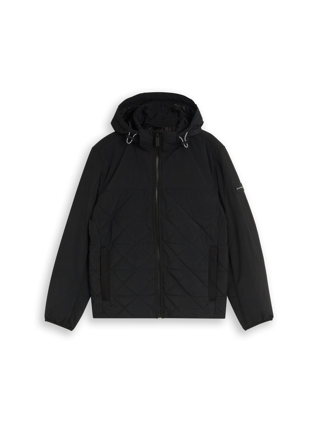 Steppjacke mit abnehmbarer Kapuze