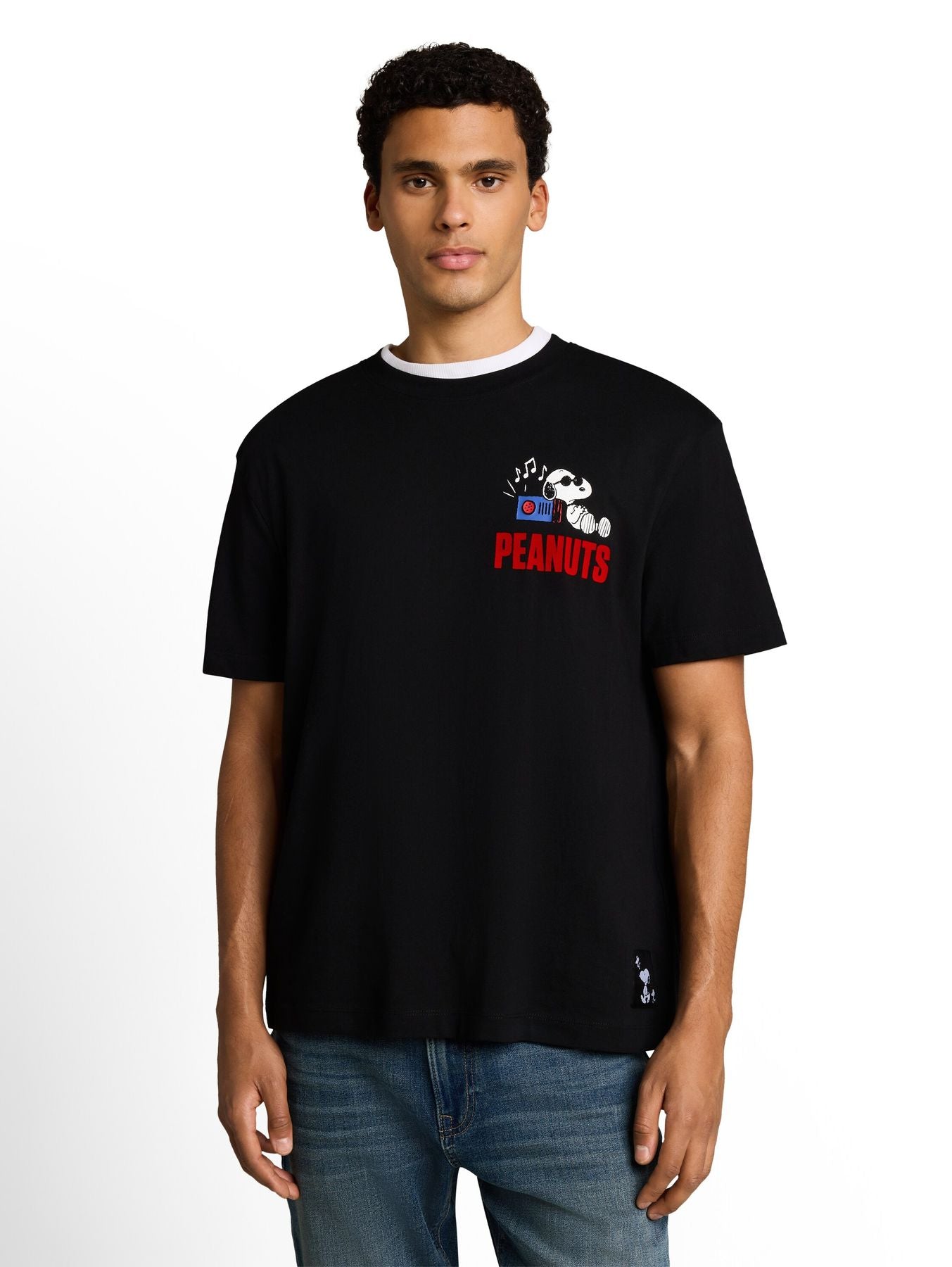 Relaxed Fit T-Shirt mit Snoopy-Print