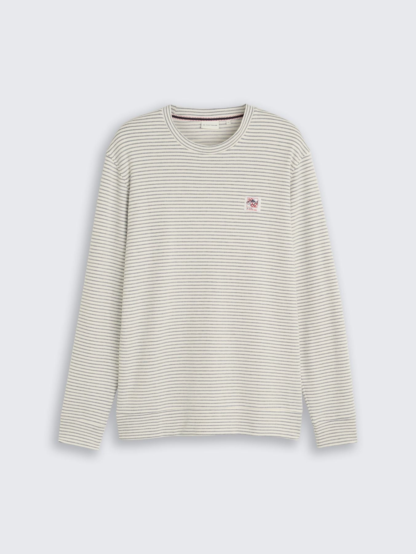 Langarmshirt mit Streifenmuster