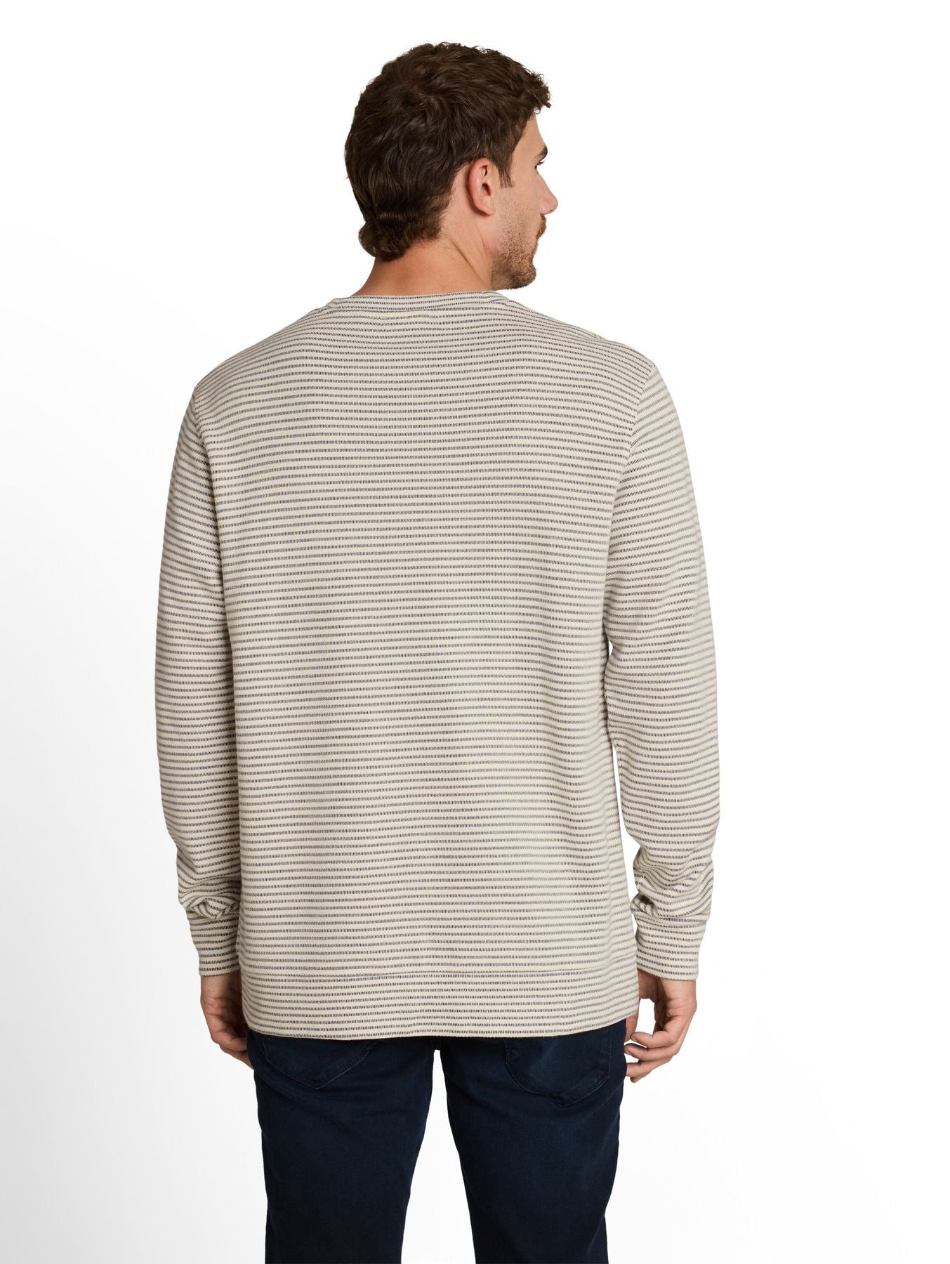 Langarmshirt mit Streifenmuster