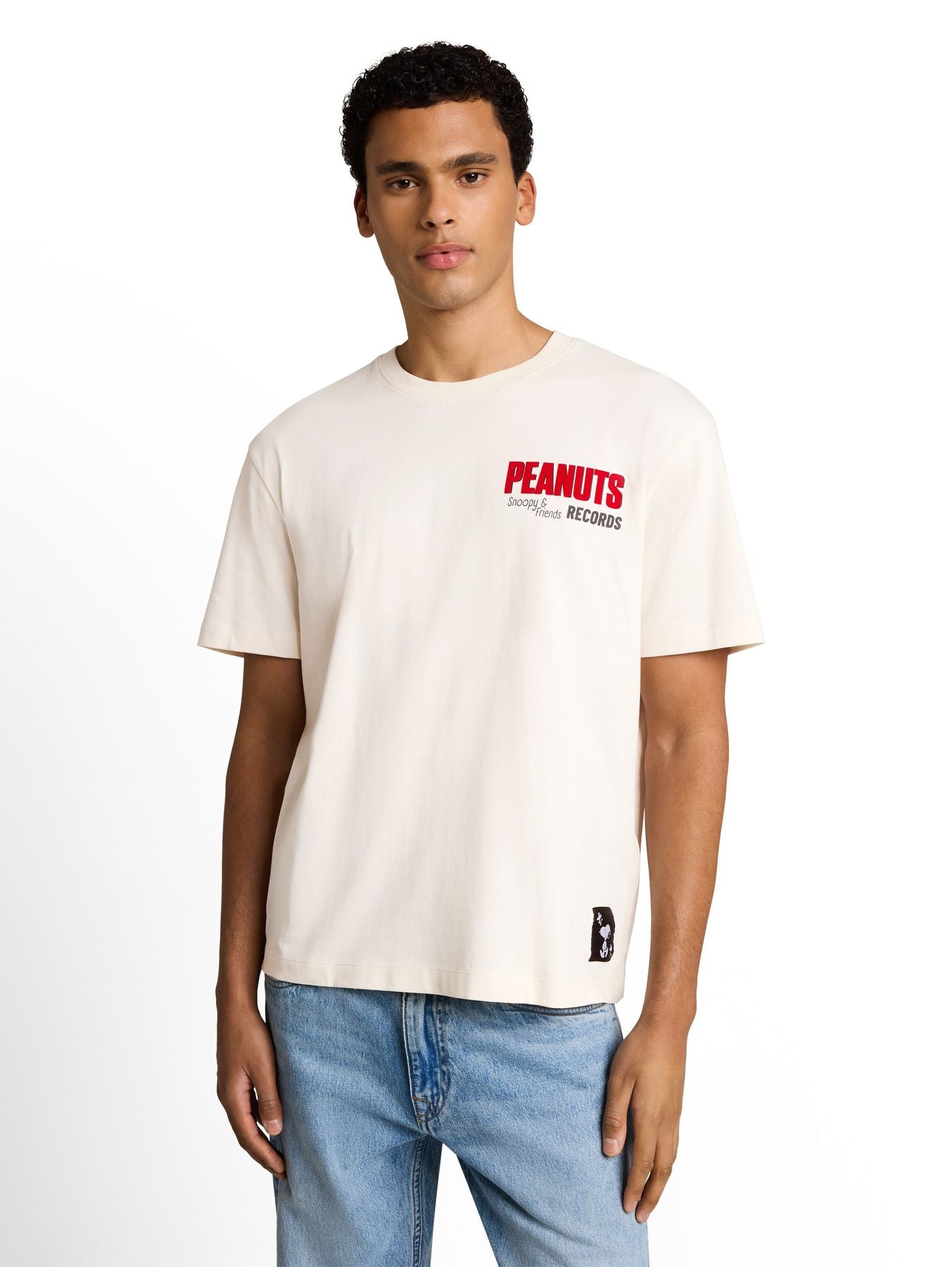 Relaxed Fit T-Shirt mit Snoopy-Print
