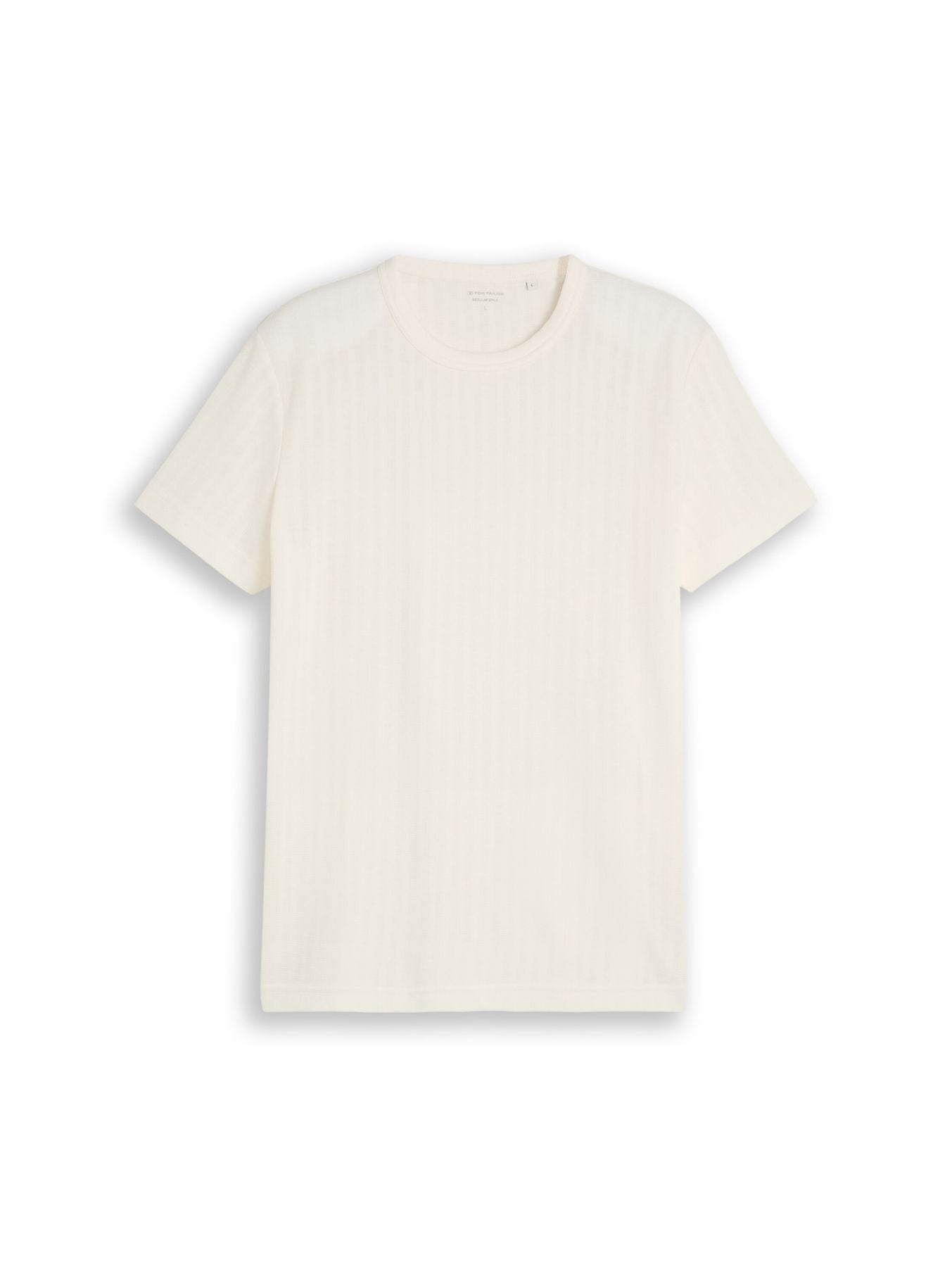 T-Shirt mit Waffelstruktur