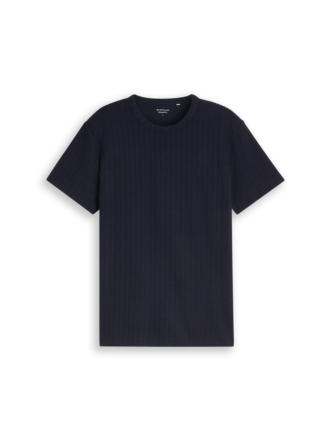 T-Shirt mit Waffelstruktur