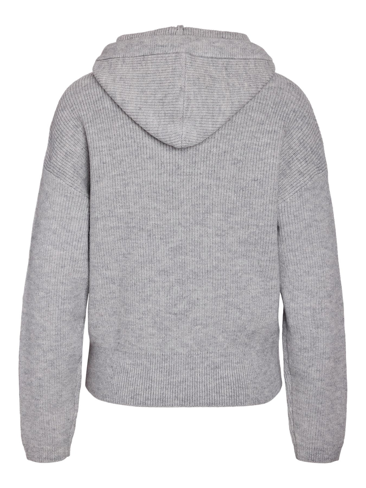 NMPEARL L/S KNIT HOODED KNIT