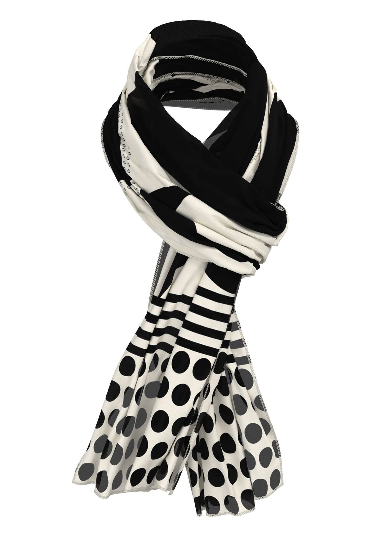 Accessoires IVORY NOIR mit allover-Print