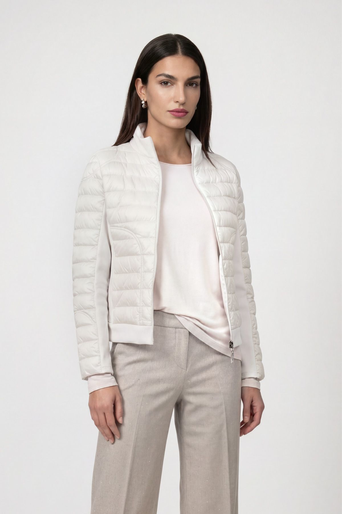 Steppjacke mit Neopren
