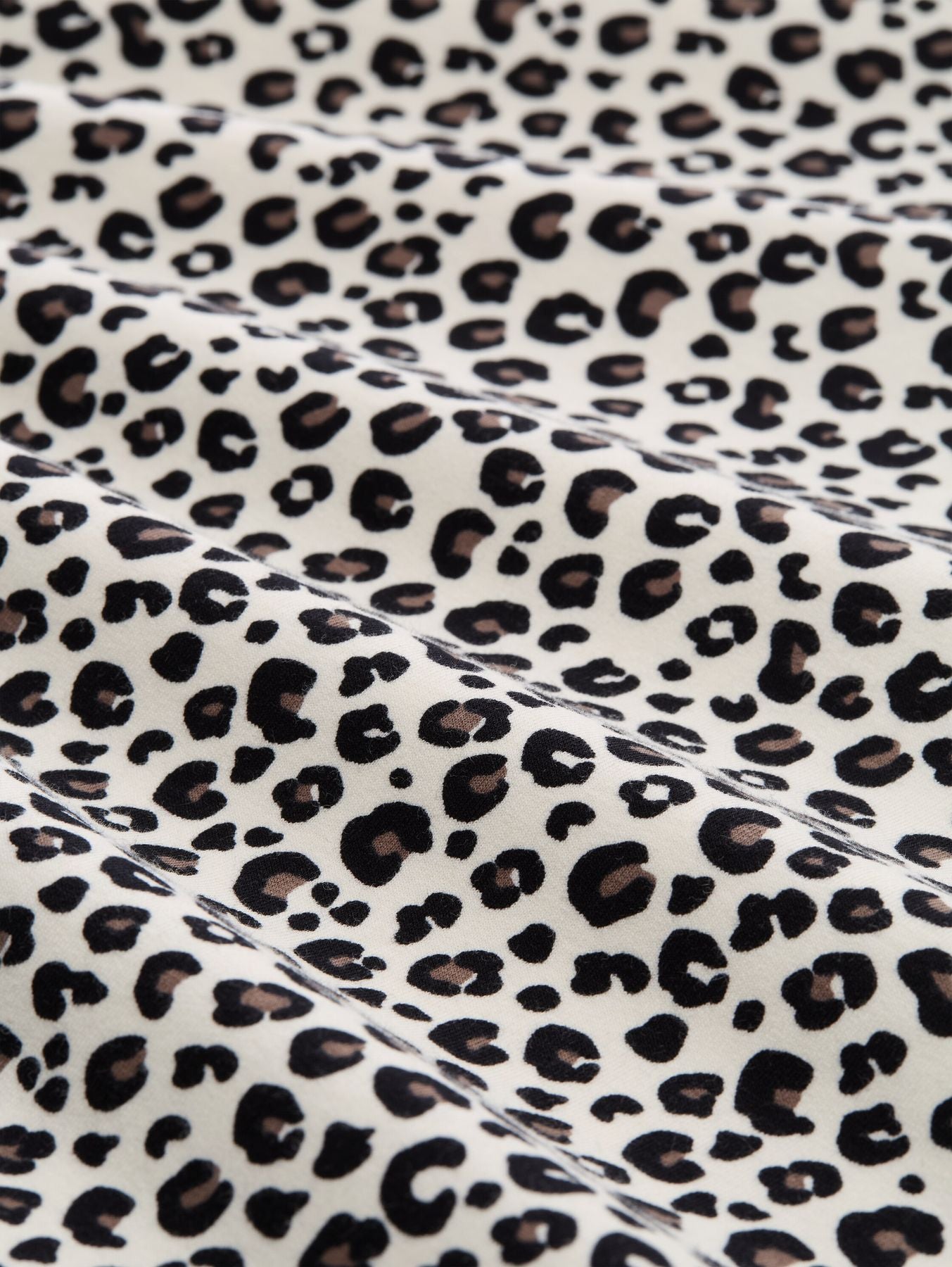 Loose Fit Sweatshirt mit Leo-Print
