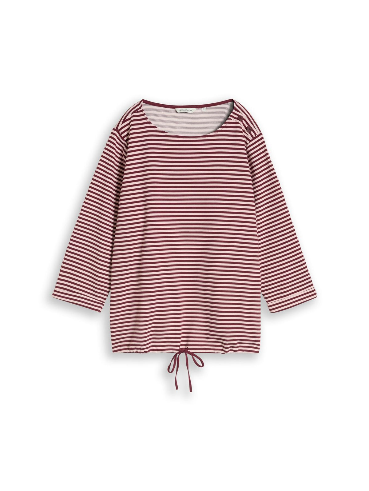 Plus Size - Langarmshirt mit Knopf-Details
