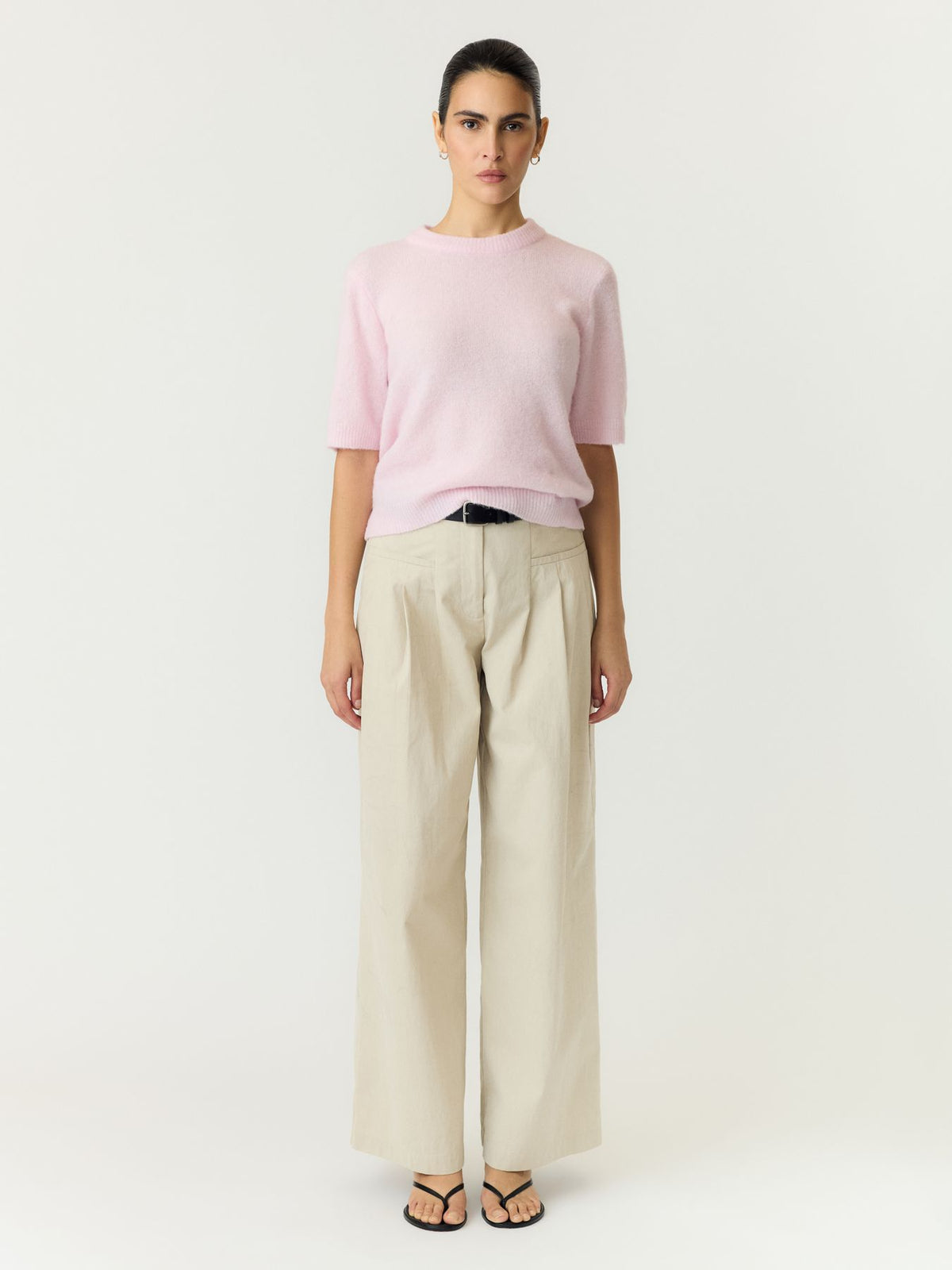 YASJOHI SS WOOL BLEND PULLOVER S. NOOS