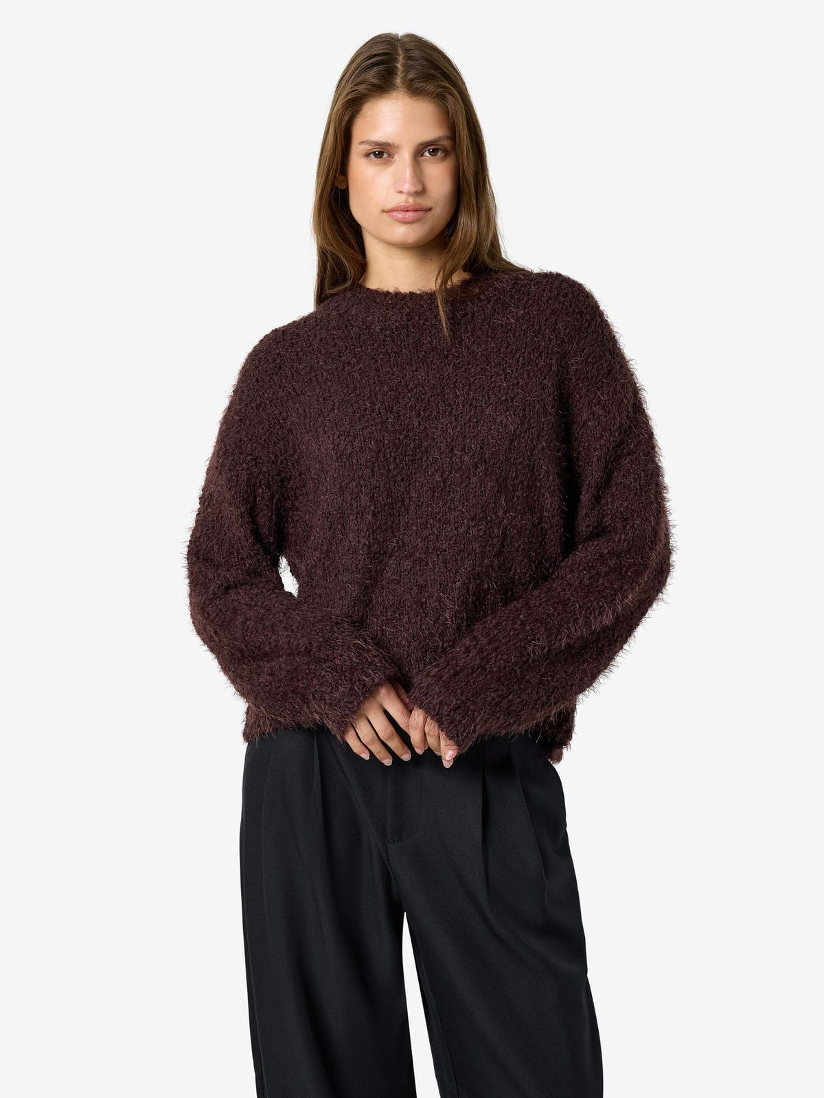NMSASSY L/S O-NECK KNIT NOOS
