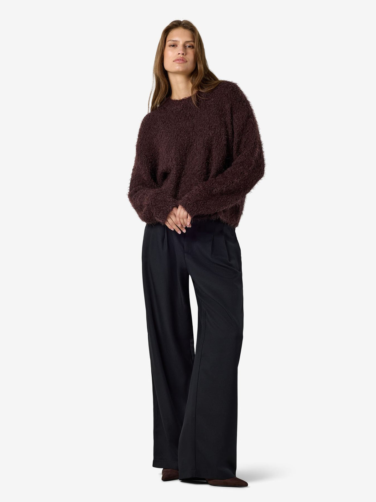 NMSASSY L/S O-NECK KNIT NOOS