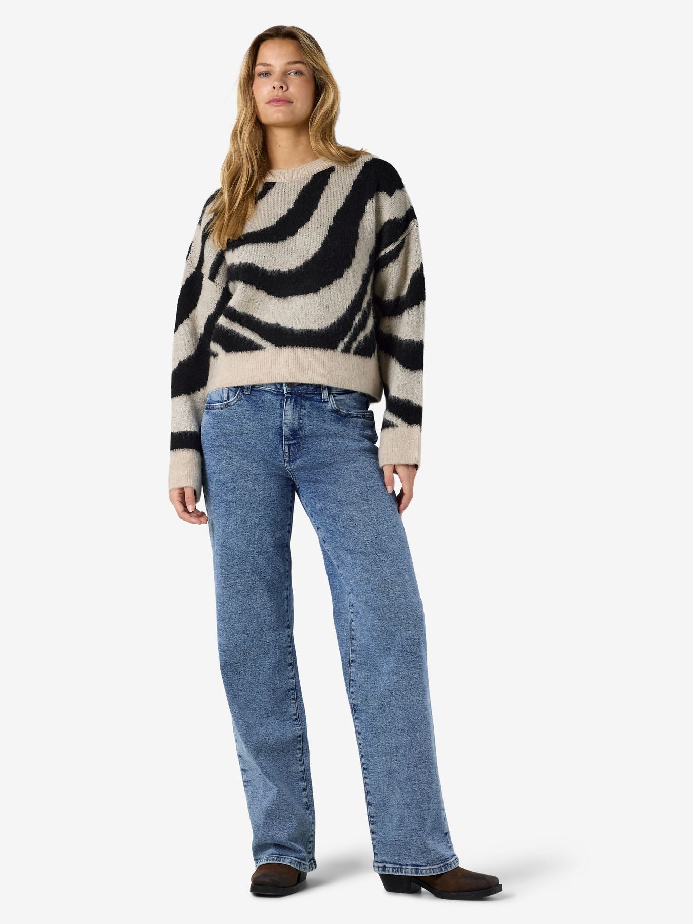 NMSOFF L/S O-NECK KNIT NOOS