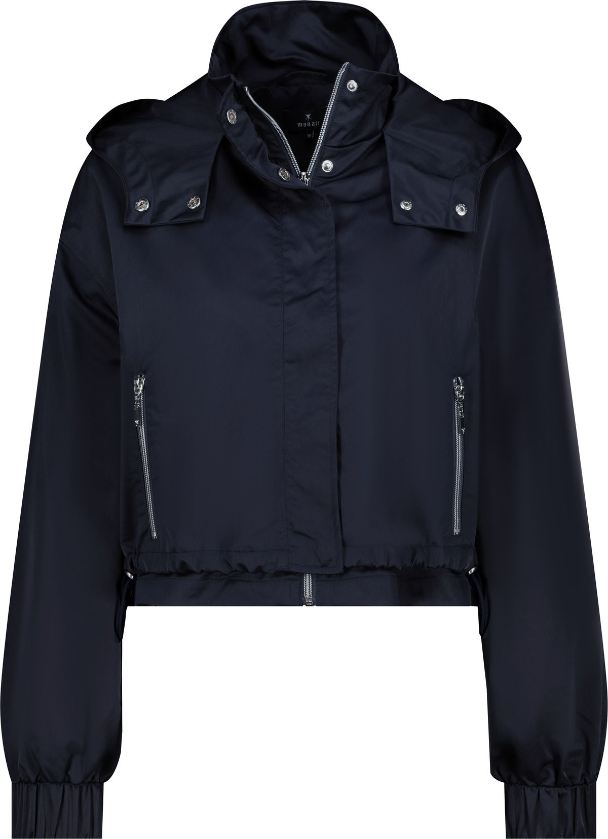 Nylon-Jacke mit Kapuze