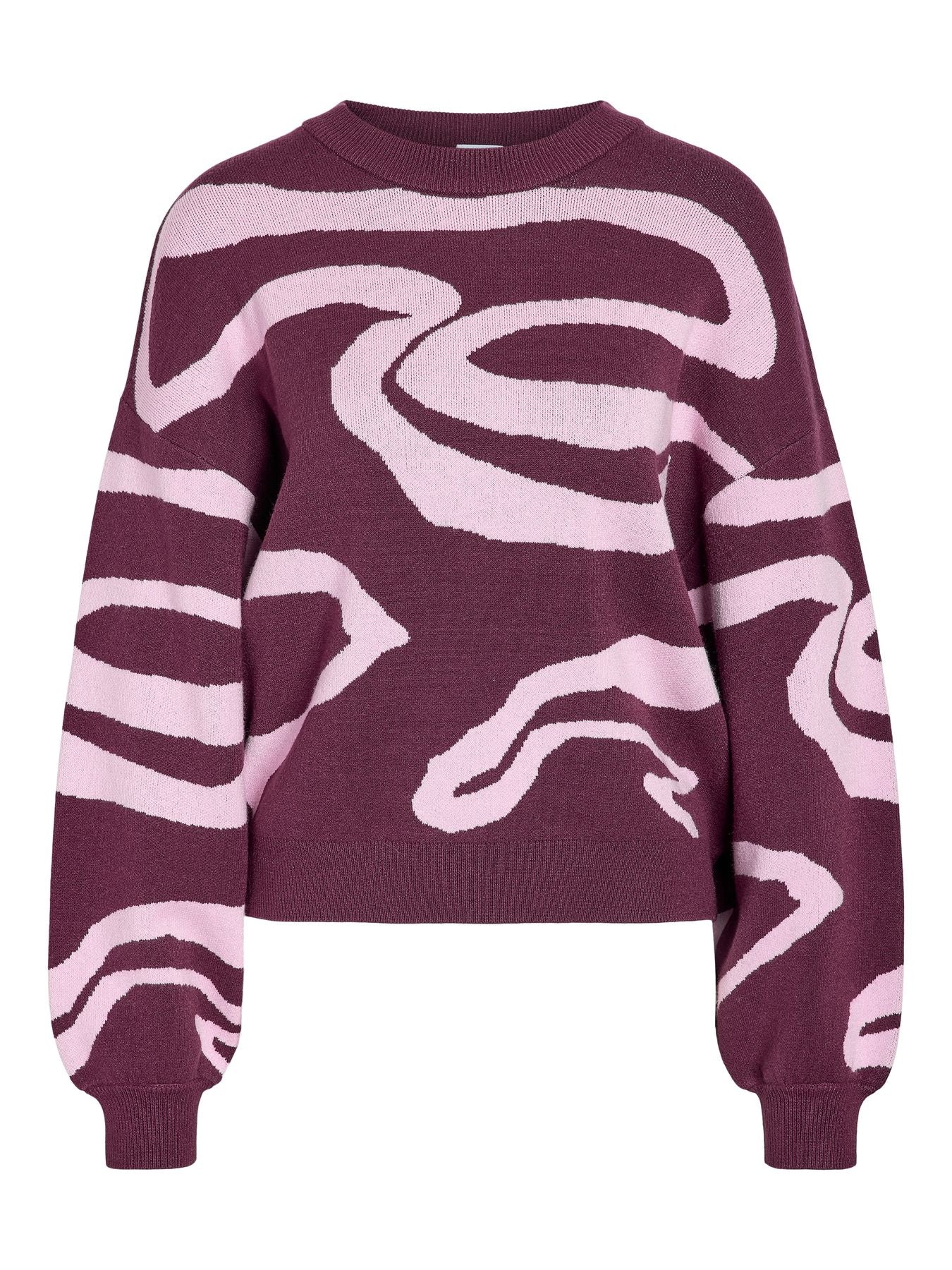 NMCHARLOTT L/S O-NECK KNIT NOOS