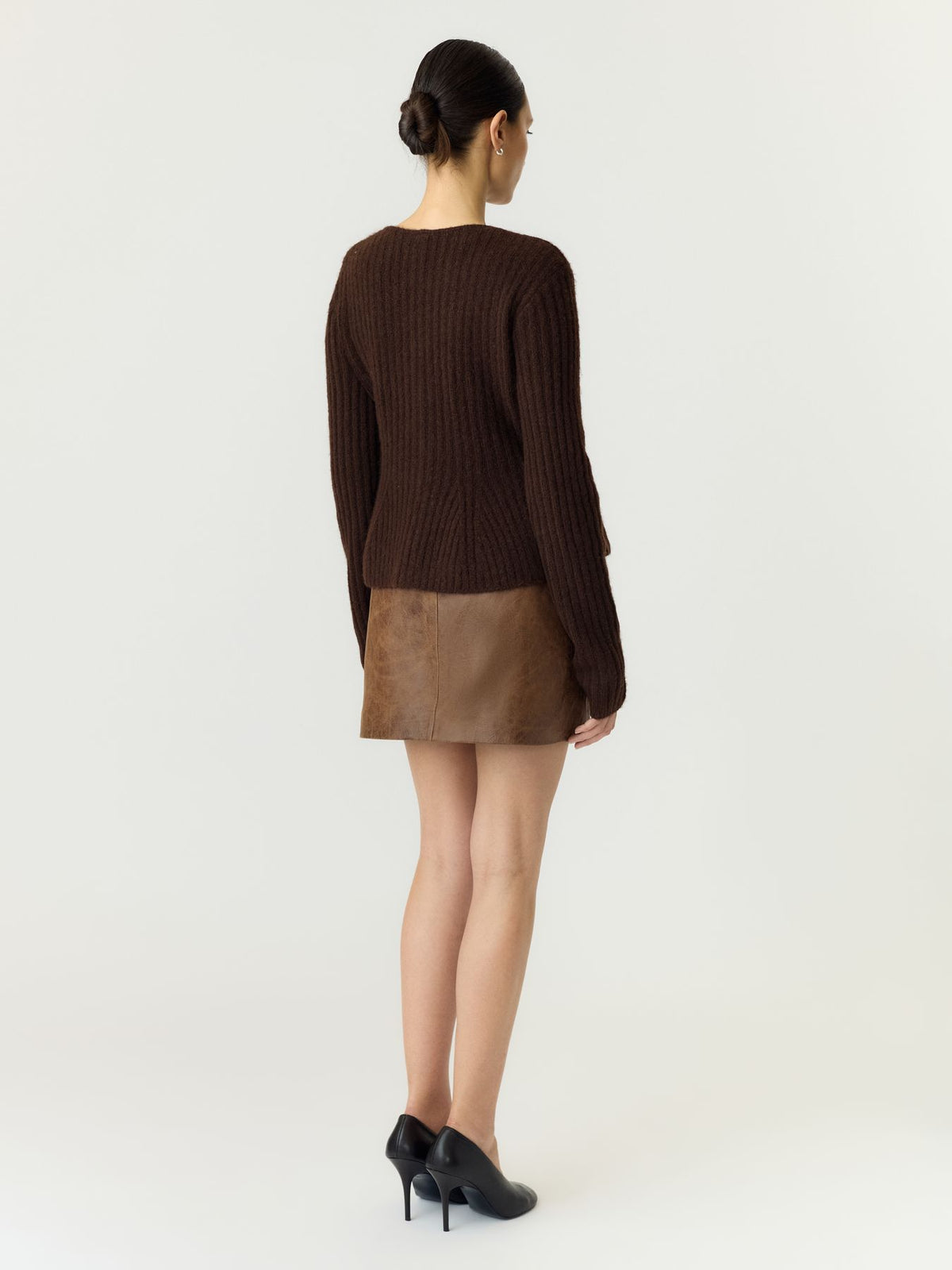 YASDOLLY LS KNIT CARDIGAN S. NOOS