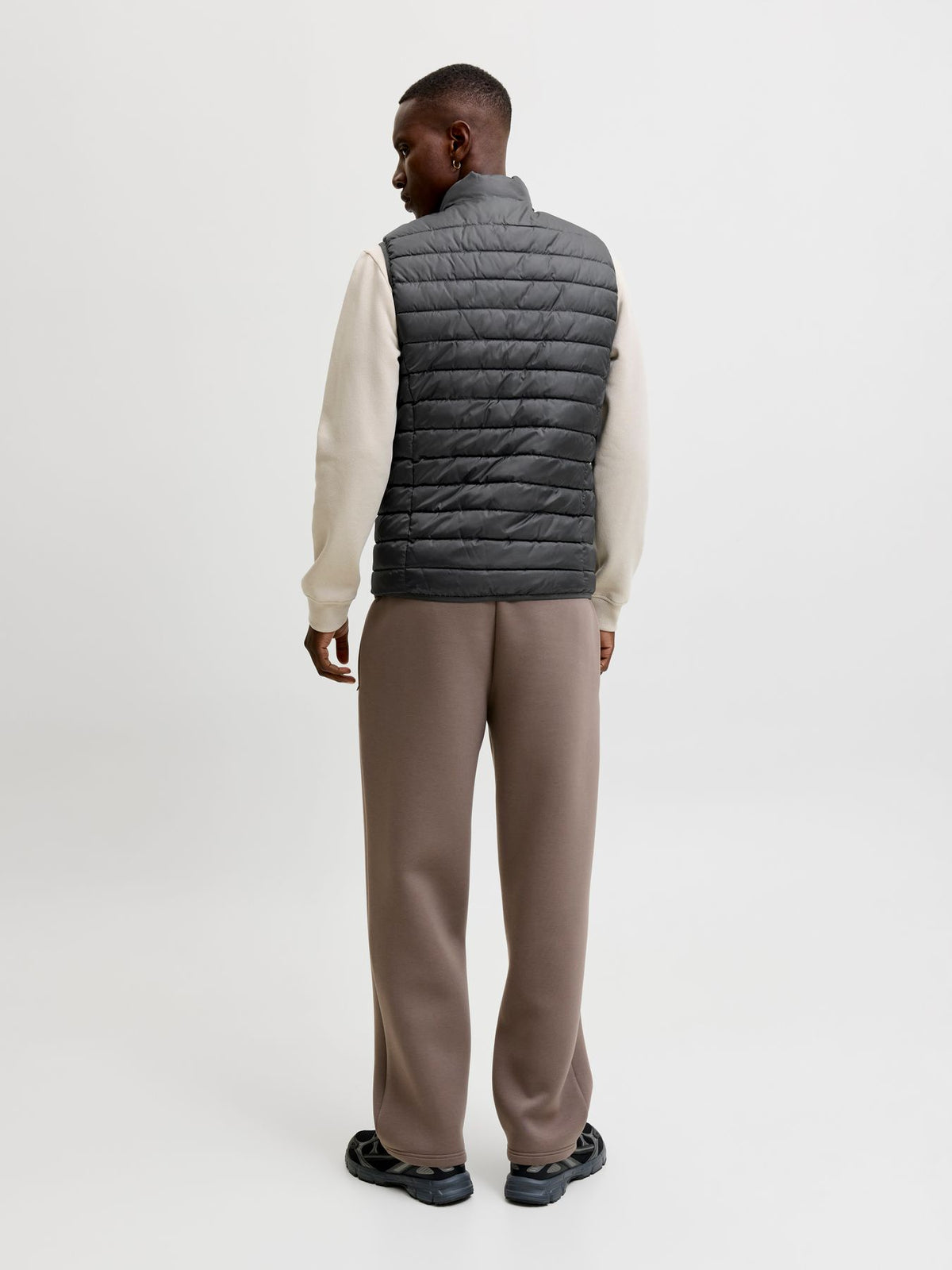JJELVIS LIGHT BODYWARMER COLLAR