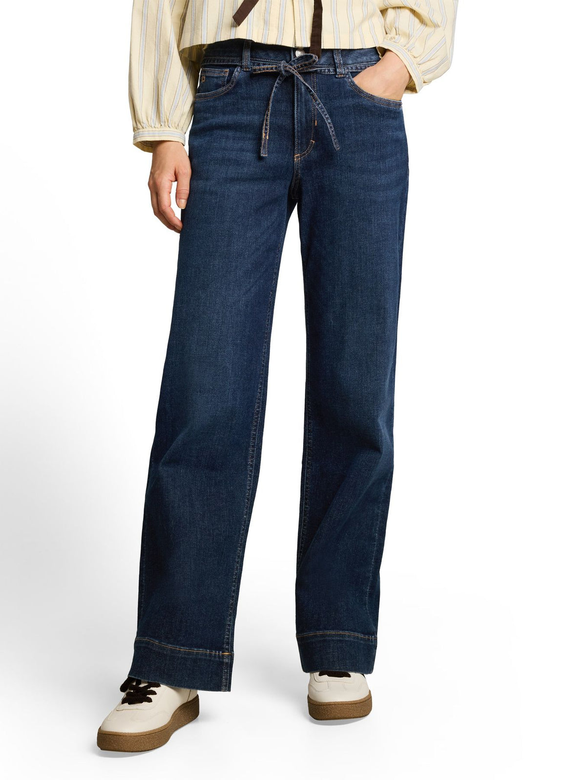 TTEMILY WIDE Jeans mit Bindegürtel