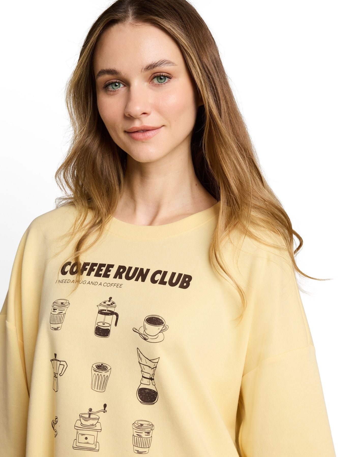 Boxy Fit T-Shirt mit Print