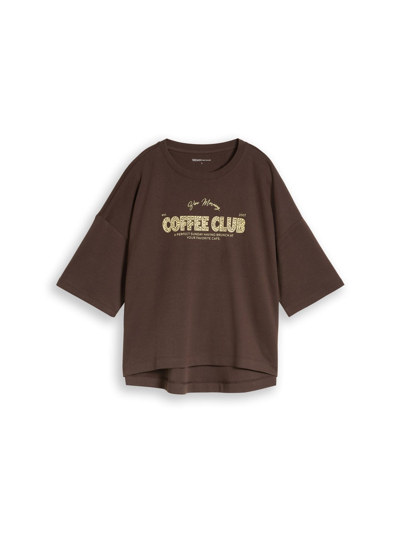 Boxy Fit T-Shirt mit Print