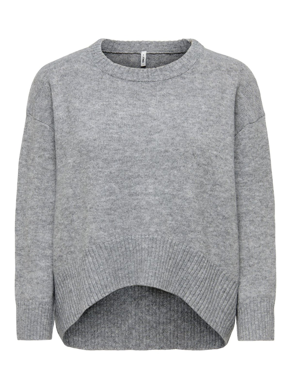 ONLALIVIA LS HIGH-LOW O-NECK KNT