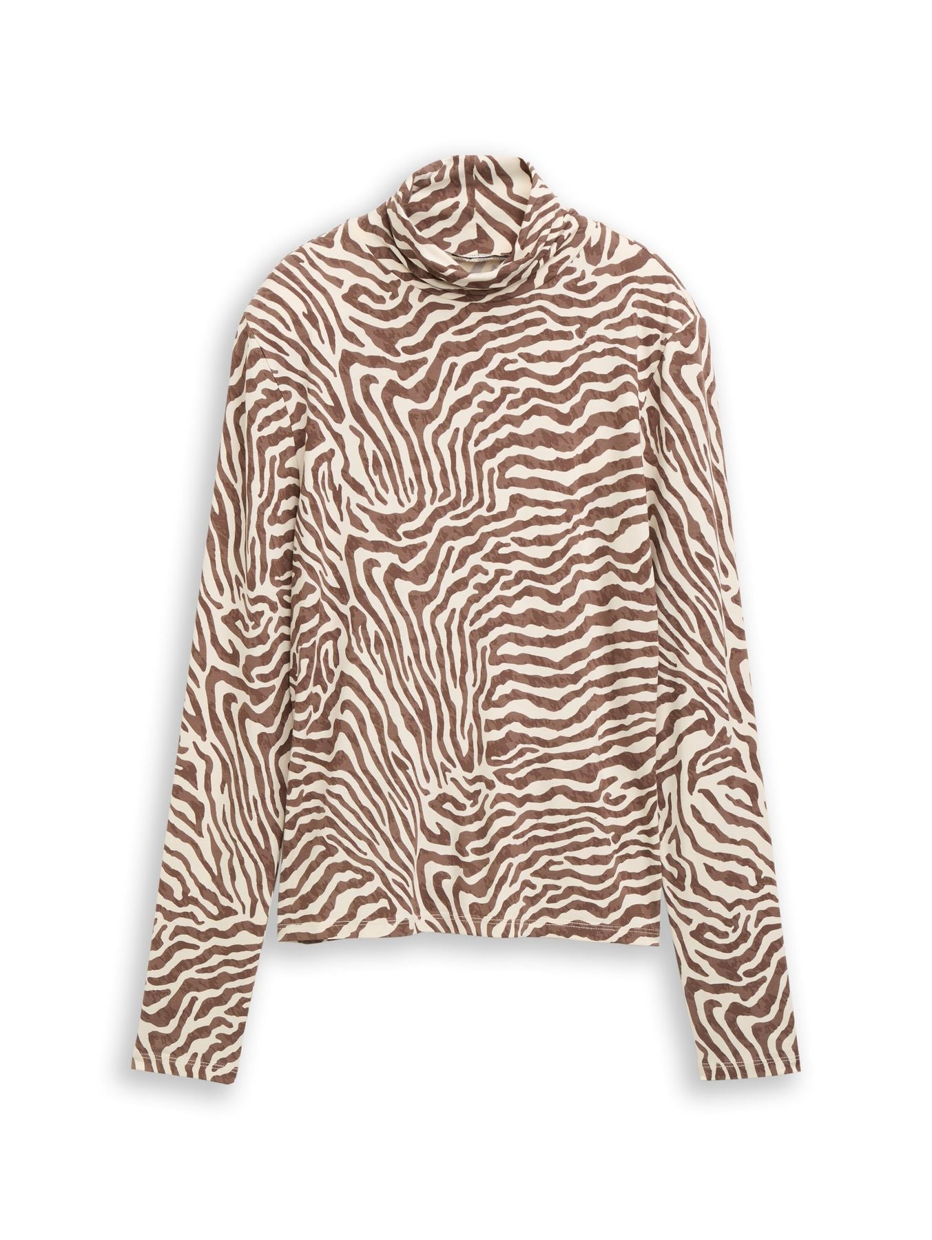Rollkragenshirt mit Muster