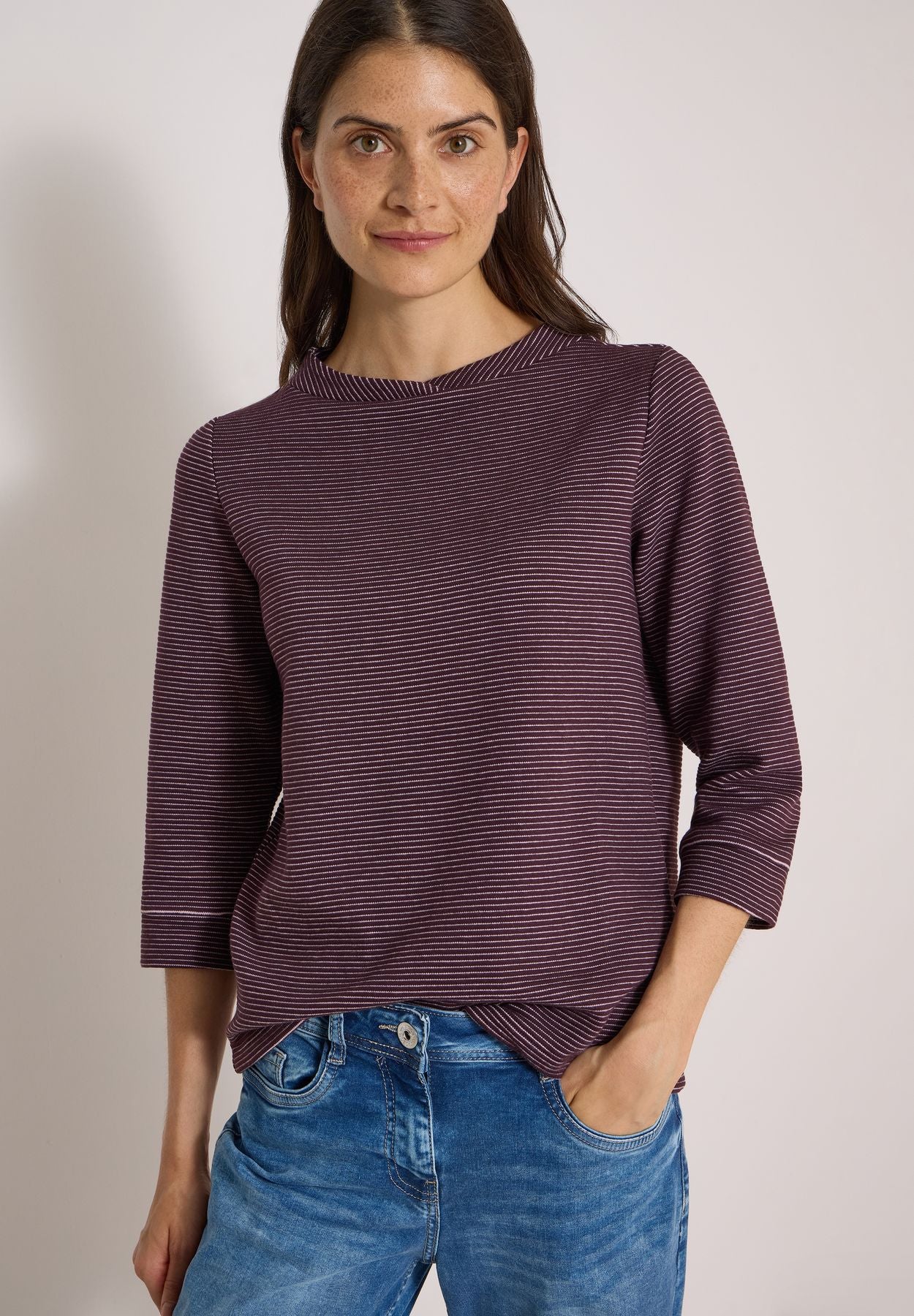 Ottoman Shirt im Two-Tone-Look