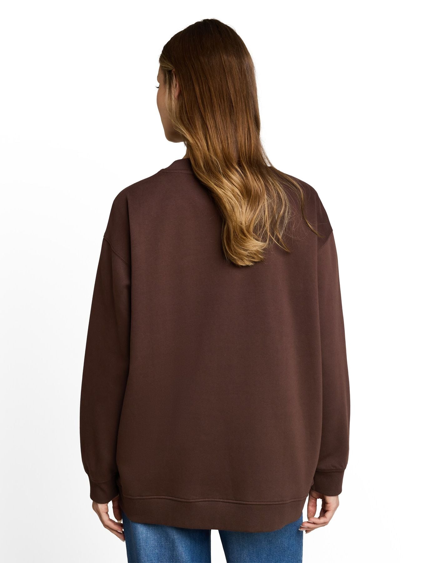 Oversize Sweatshirt mit Print
