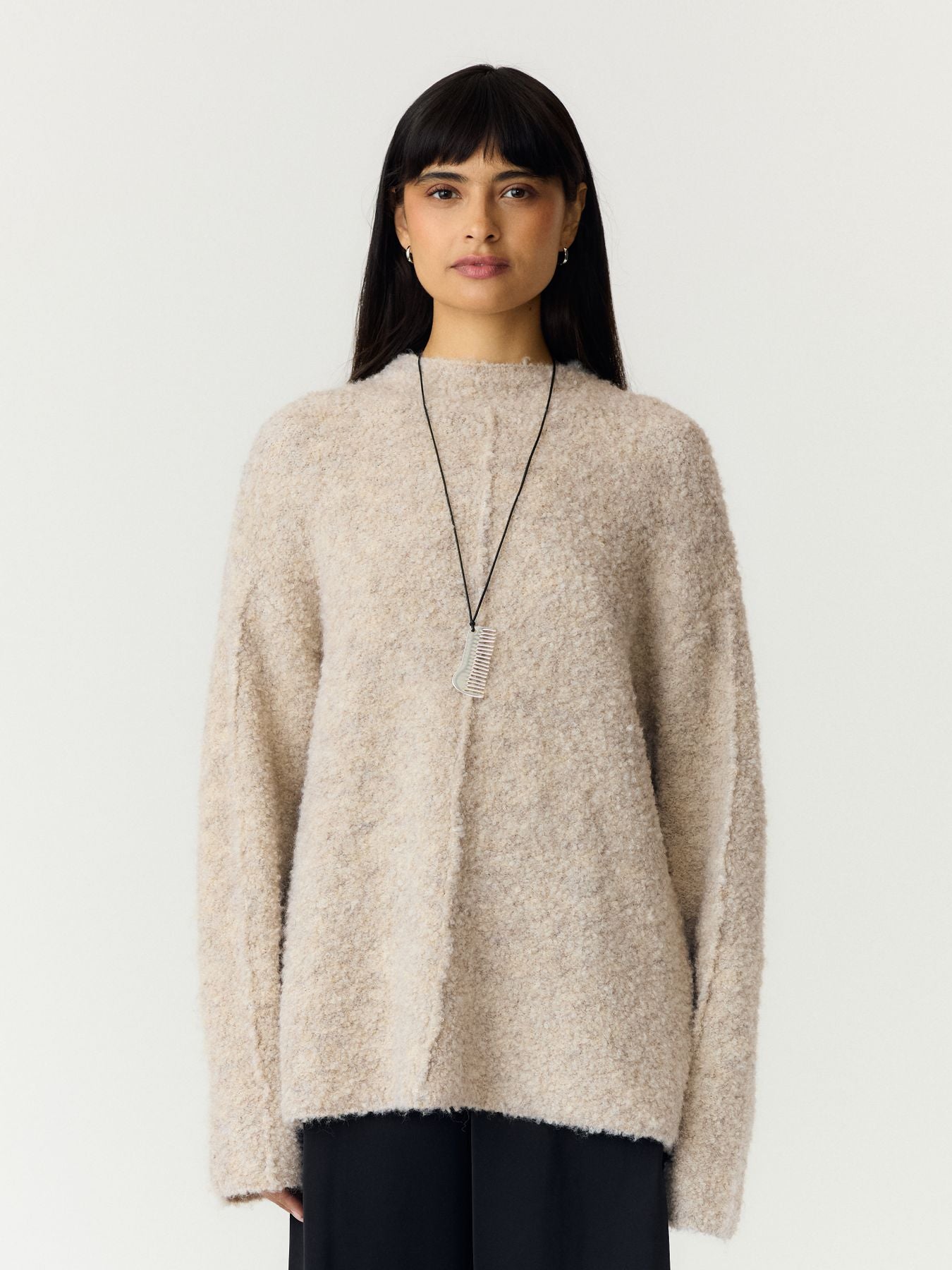 YASPLIRA LS HIGH NECK PULLOVER NOOS