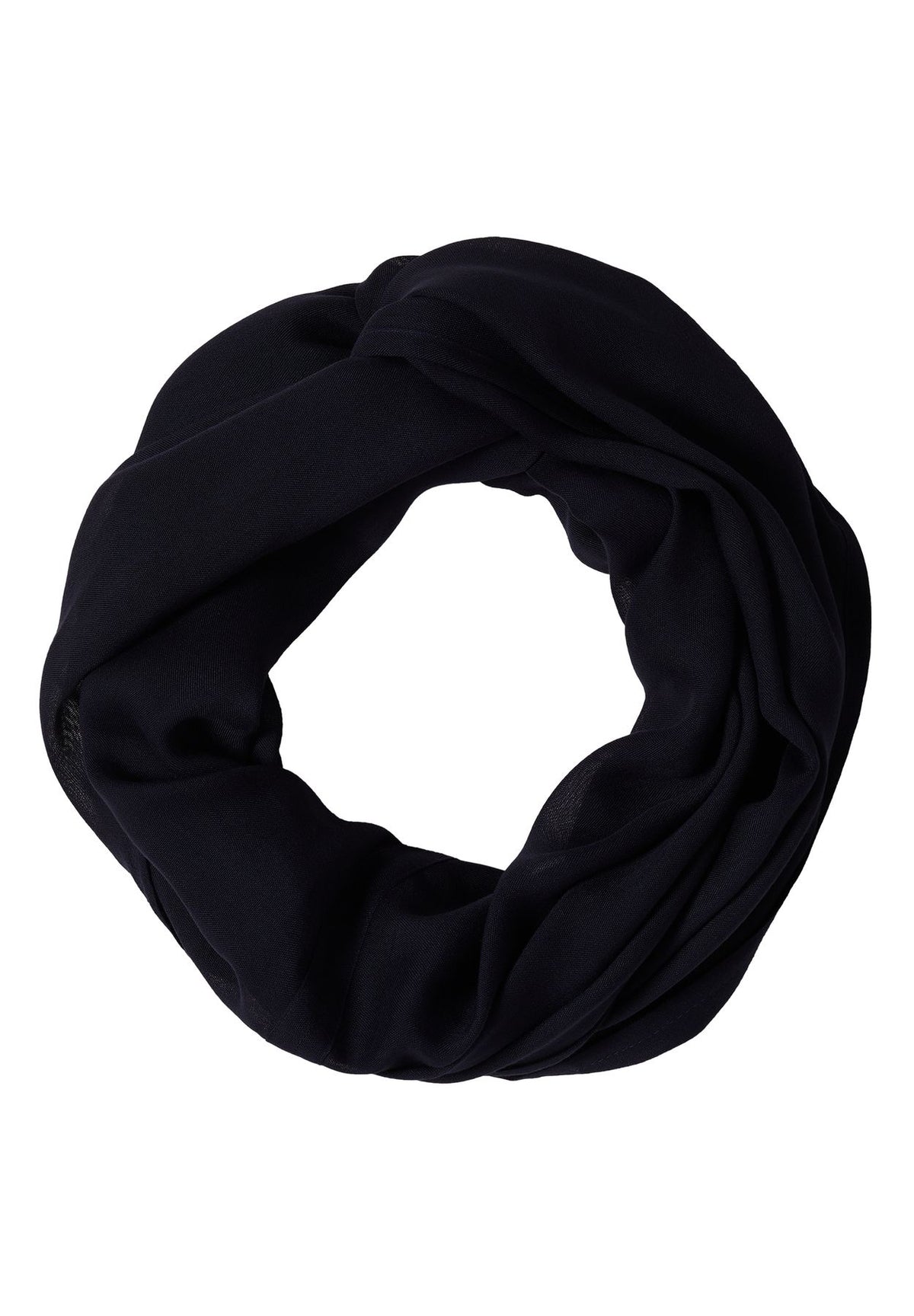 Loop-Schal in Unifarbe