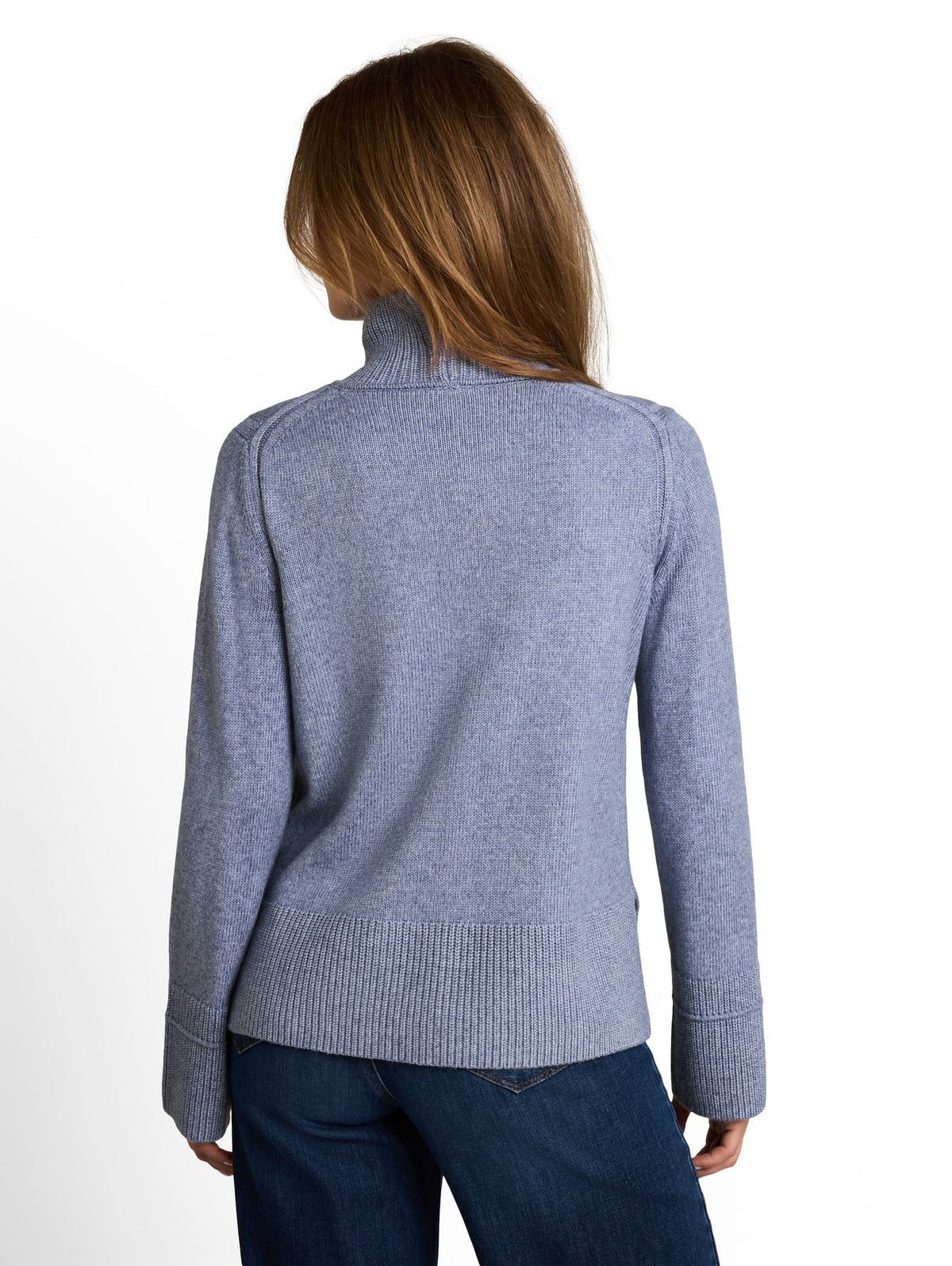 Cosy Strickpullover mit Stehkragen