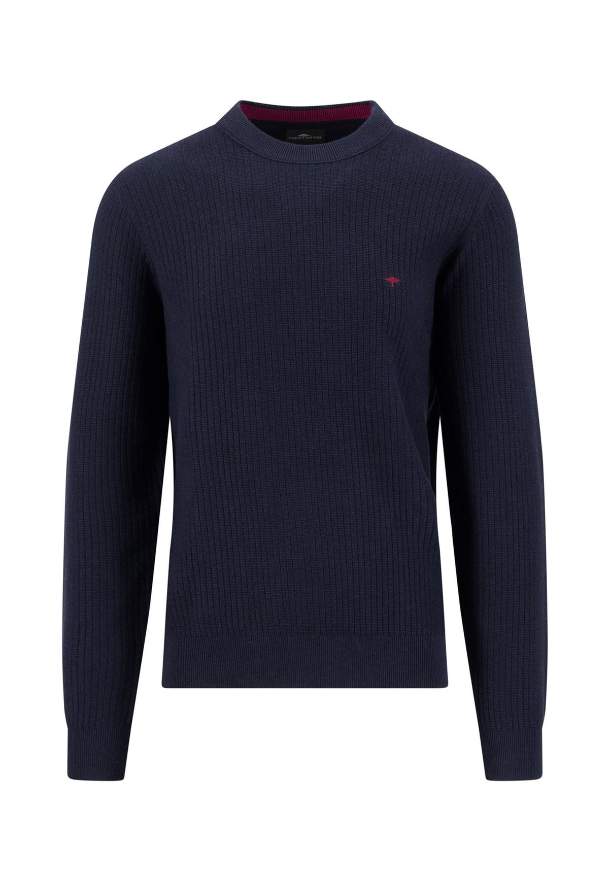 O-Neck, ribbed