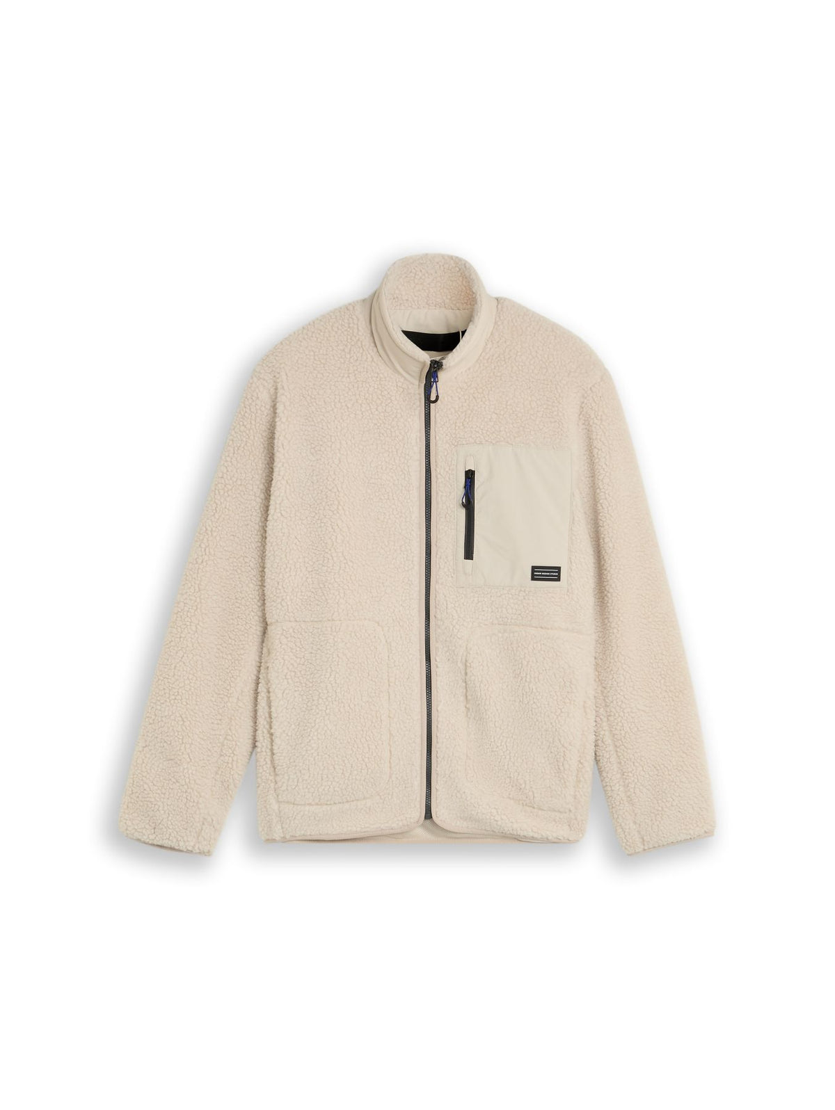 Relaxed Fit Teddy Jacke