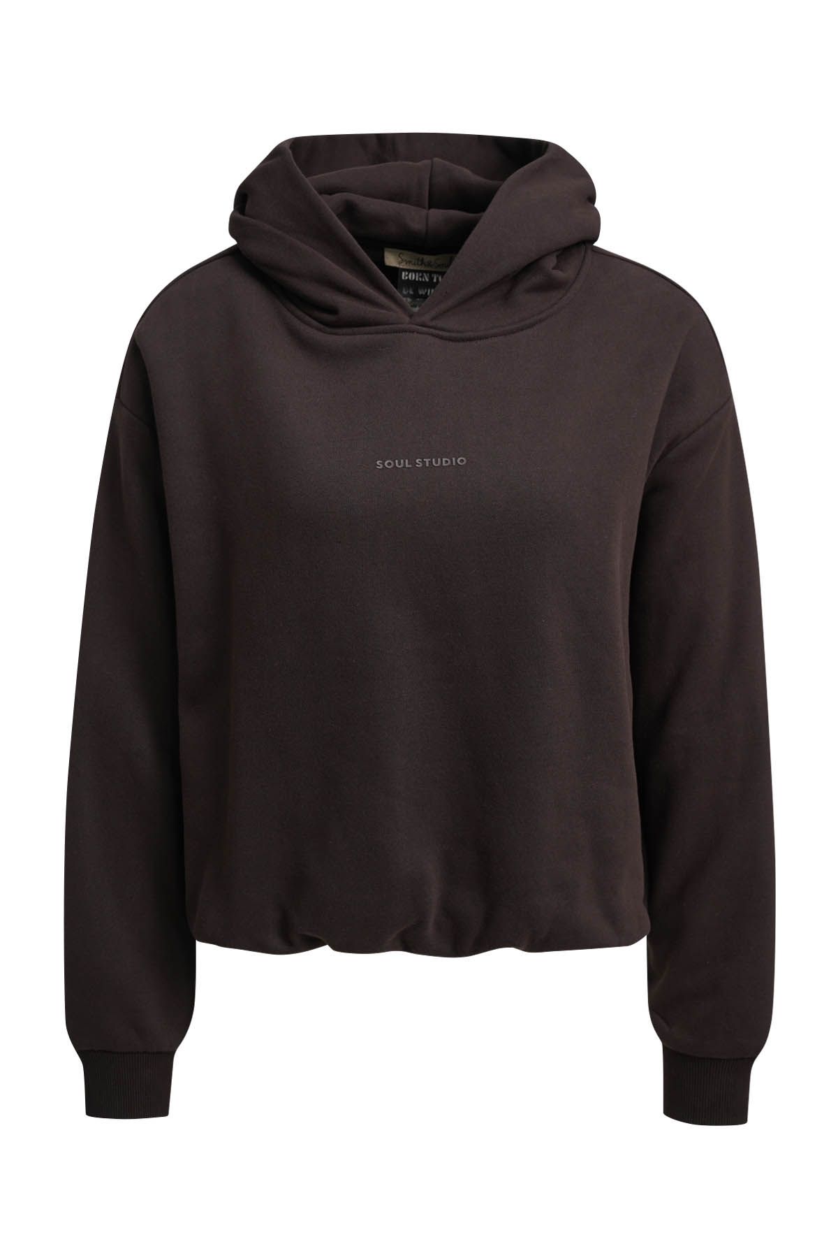 Relaxed Hoodie Balloon Hem