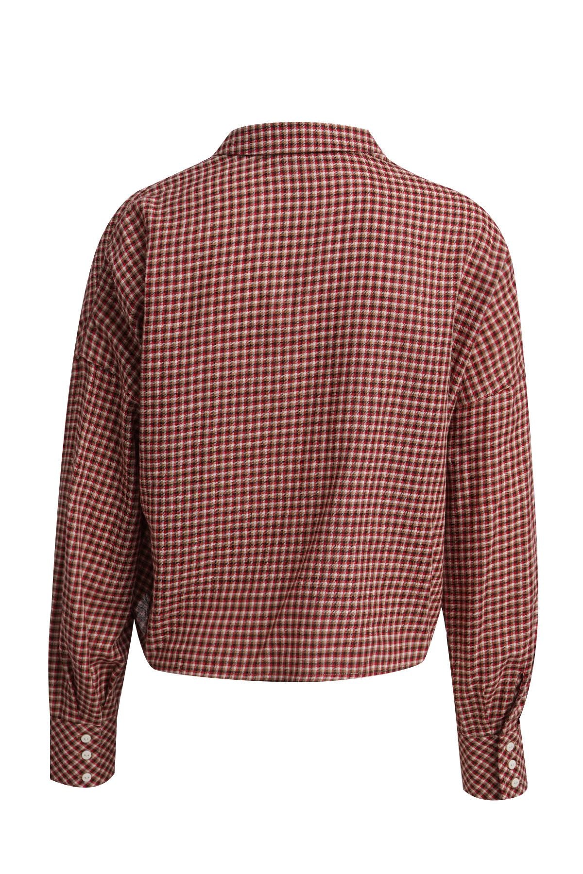 Small Check Blouse Letters