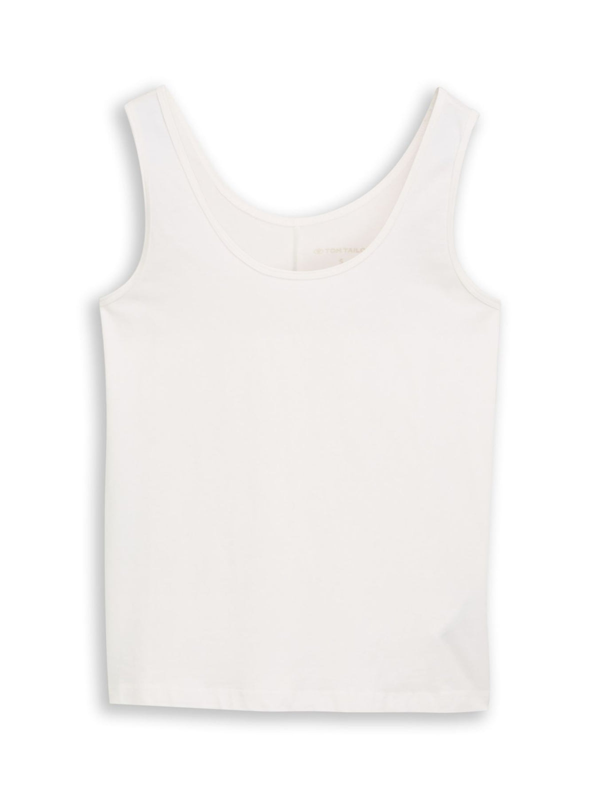 Slim Fit Top mit Rundhalsausschnitt