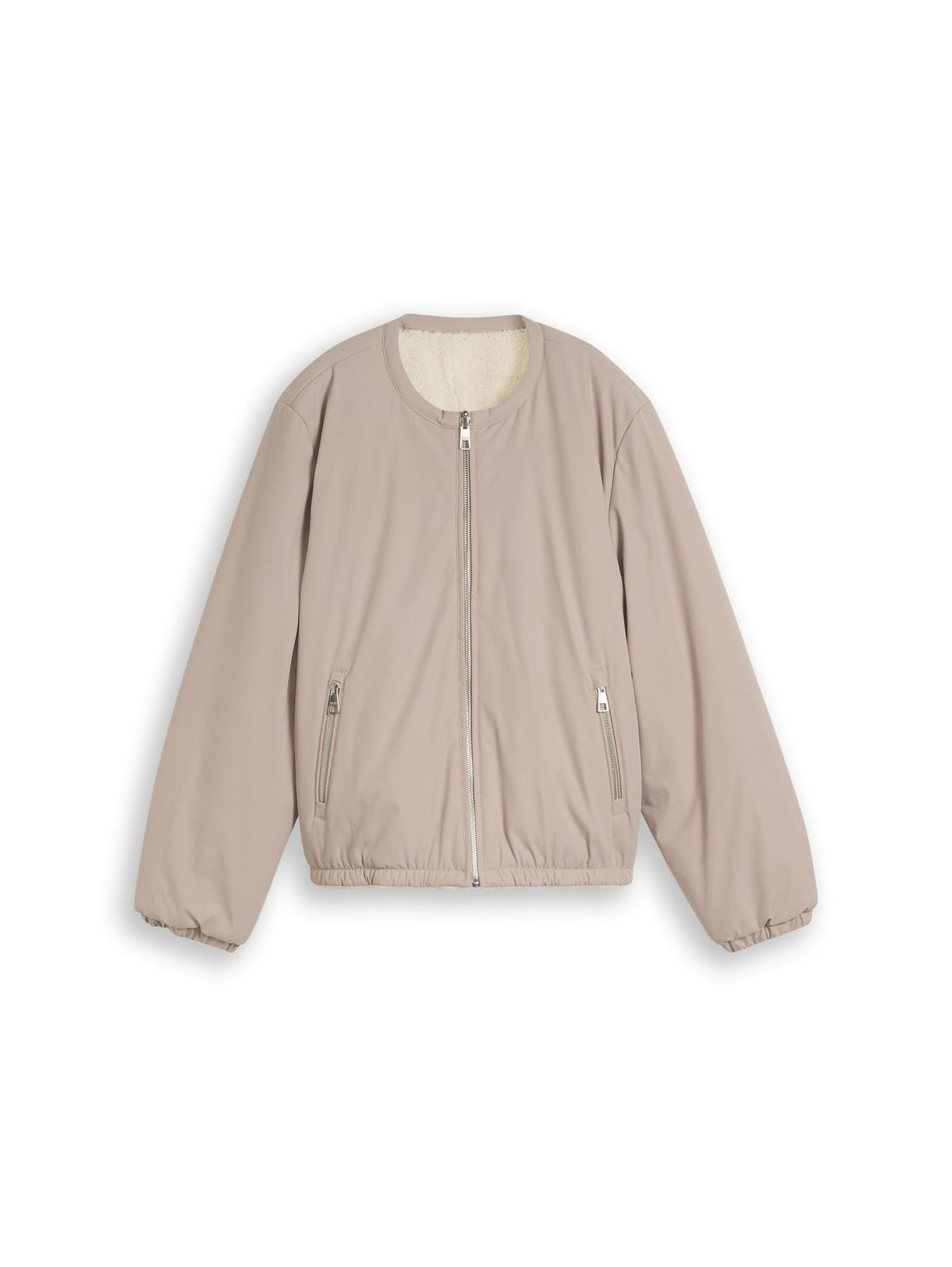 Teddy Jacke mit Wendefunktion