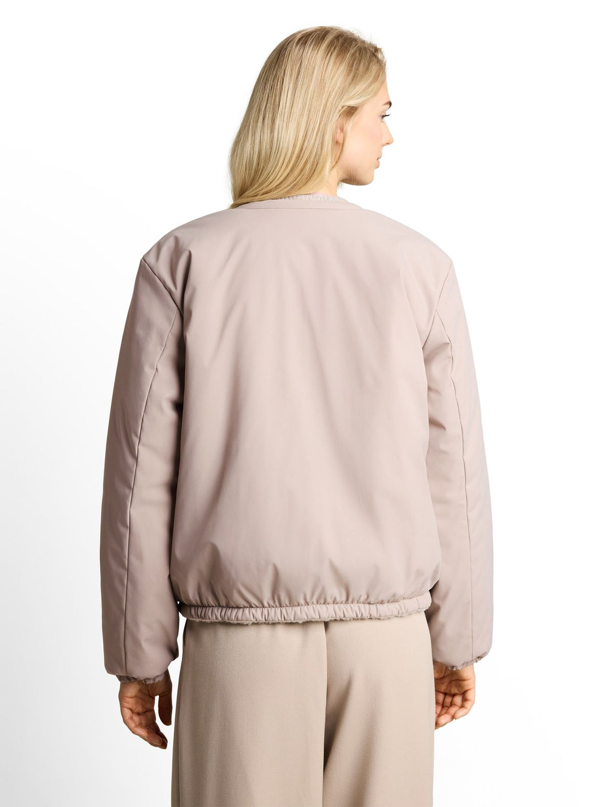 Teddy Jacke mit Wendefunktion