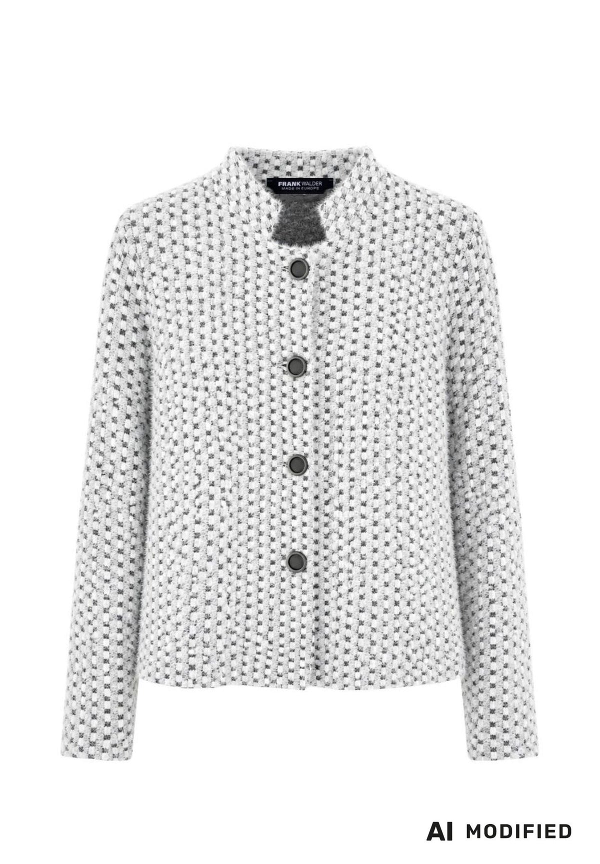 Leichtjacke LA VIE VIOLET mit Knopfleiste