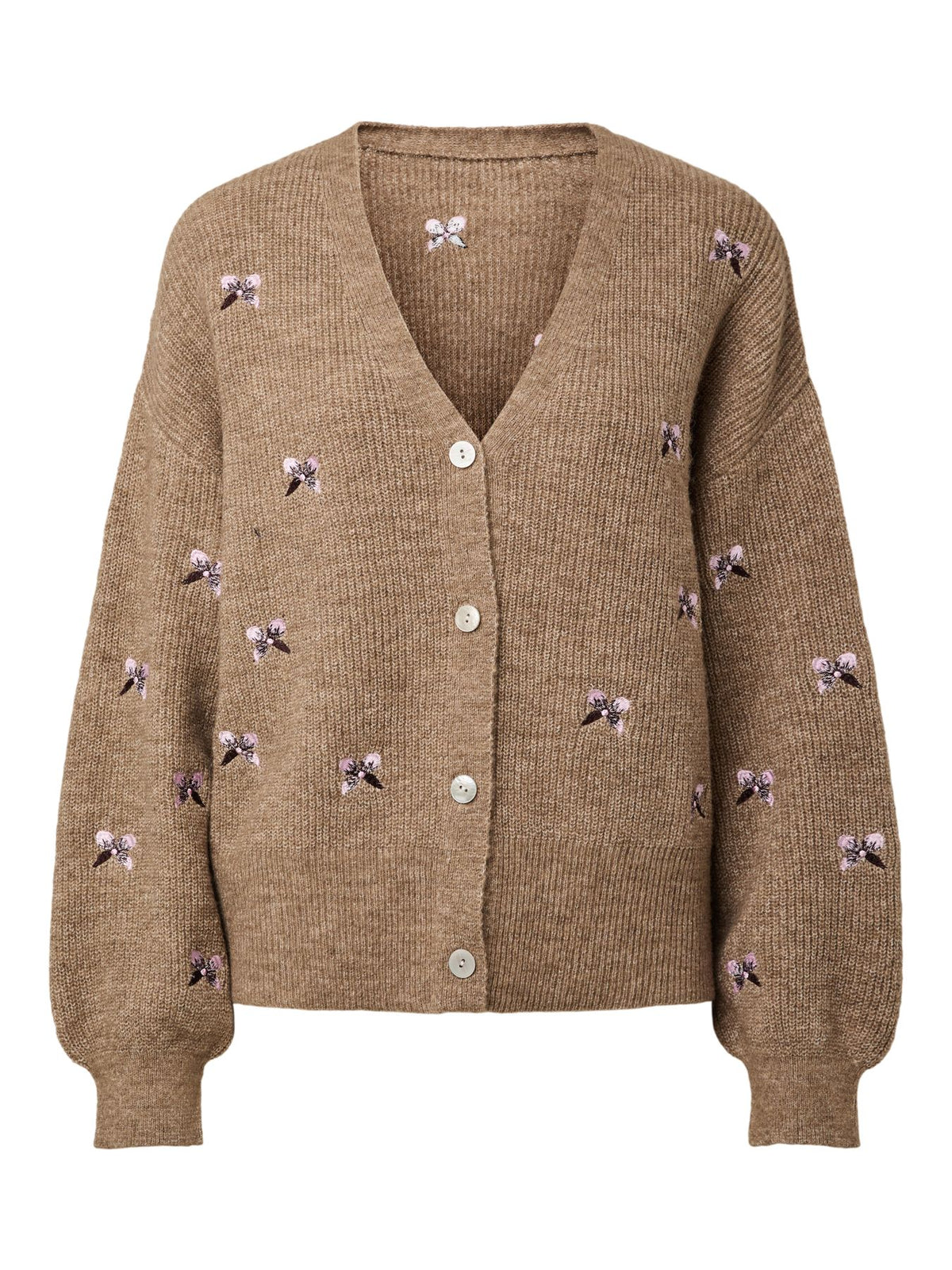 YASFLEUR LS KNIT CARDIGAN S. NOOS