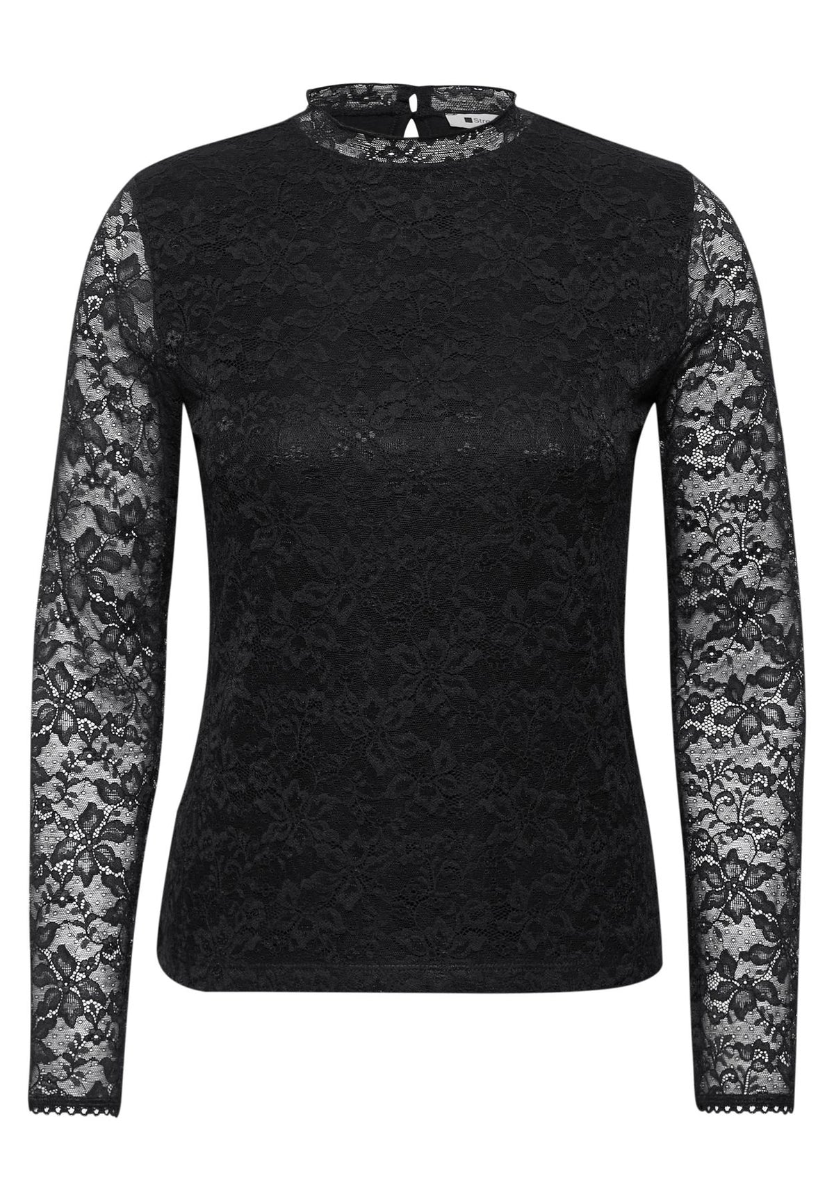 Langarm Shirt aus Spitze