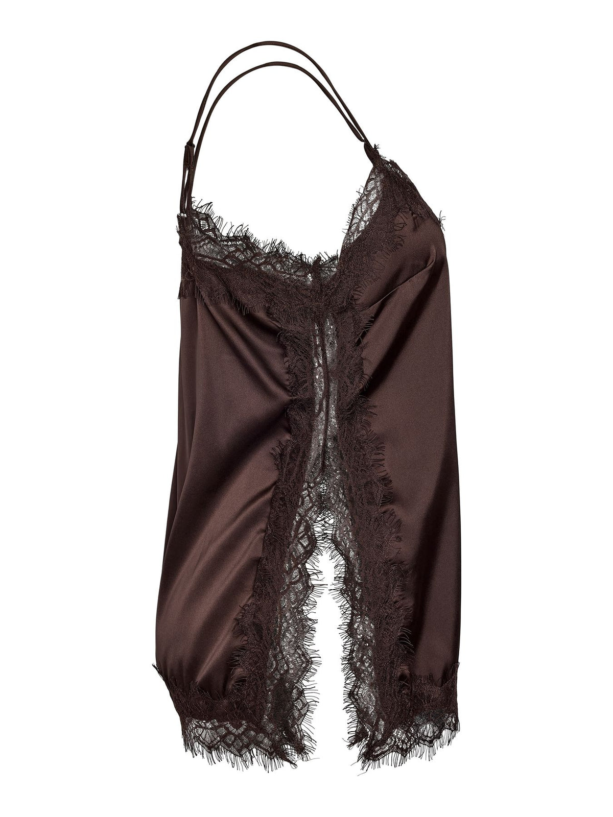 NMLOUISE SL STRAP LACE TOP WVN