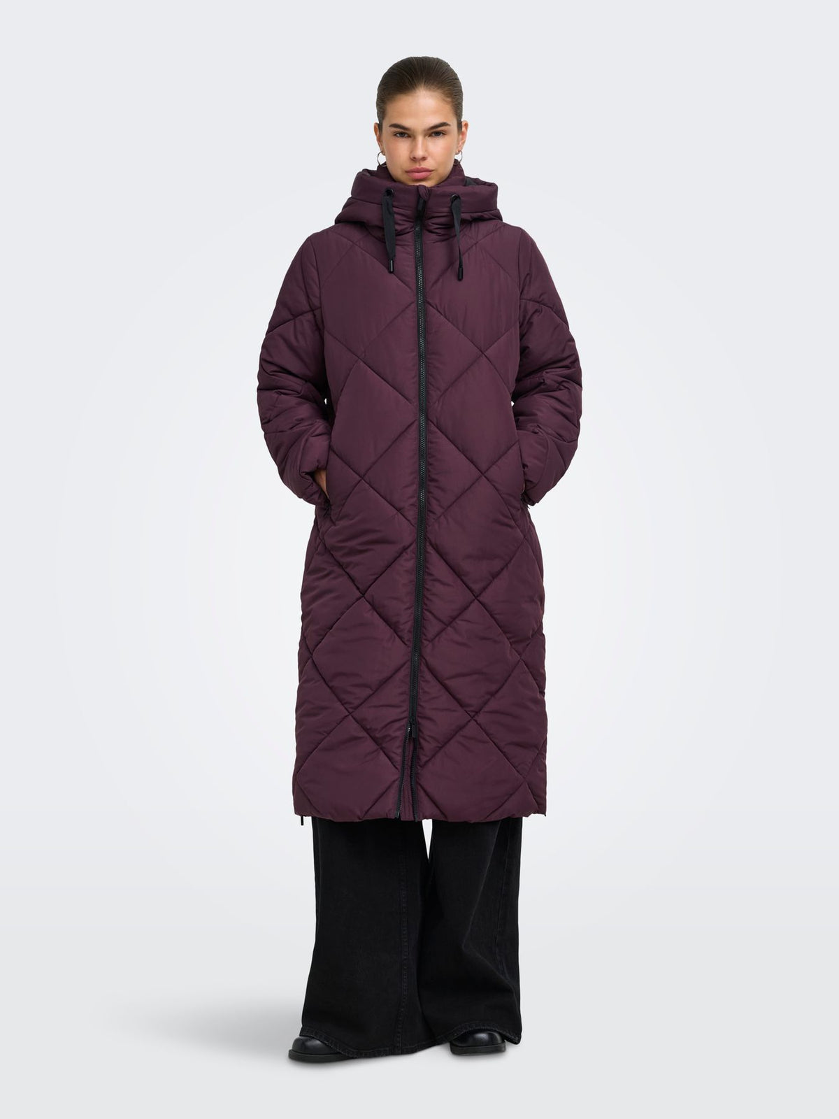 ONLMAGGI LONG HOOD PUFFER CC OTW