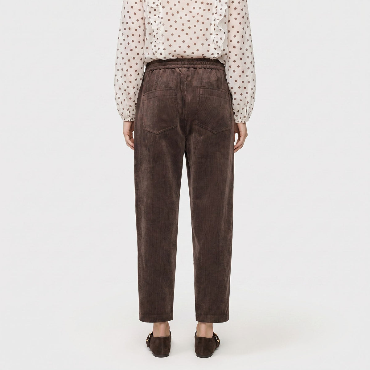 MAC JEANS - EVA 2.3, Modern fluid corduroy