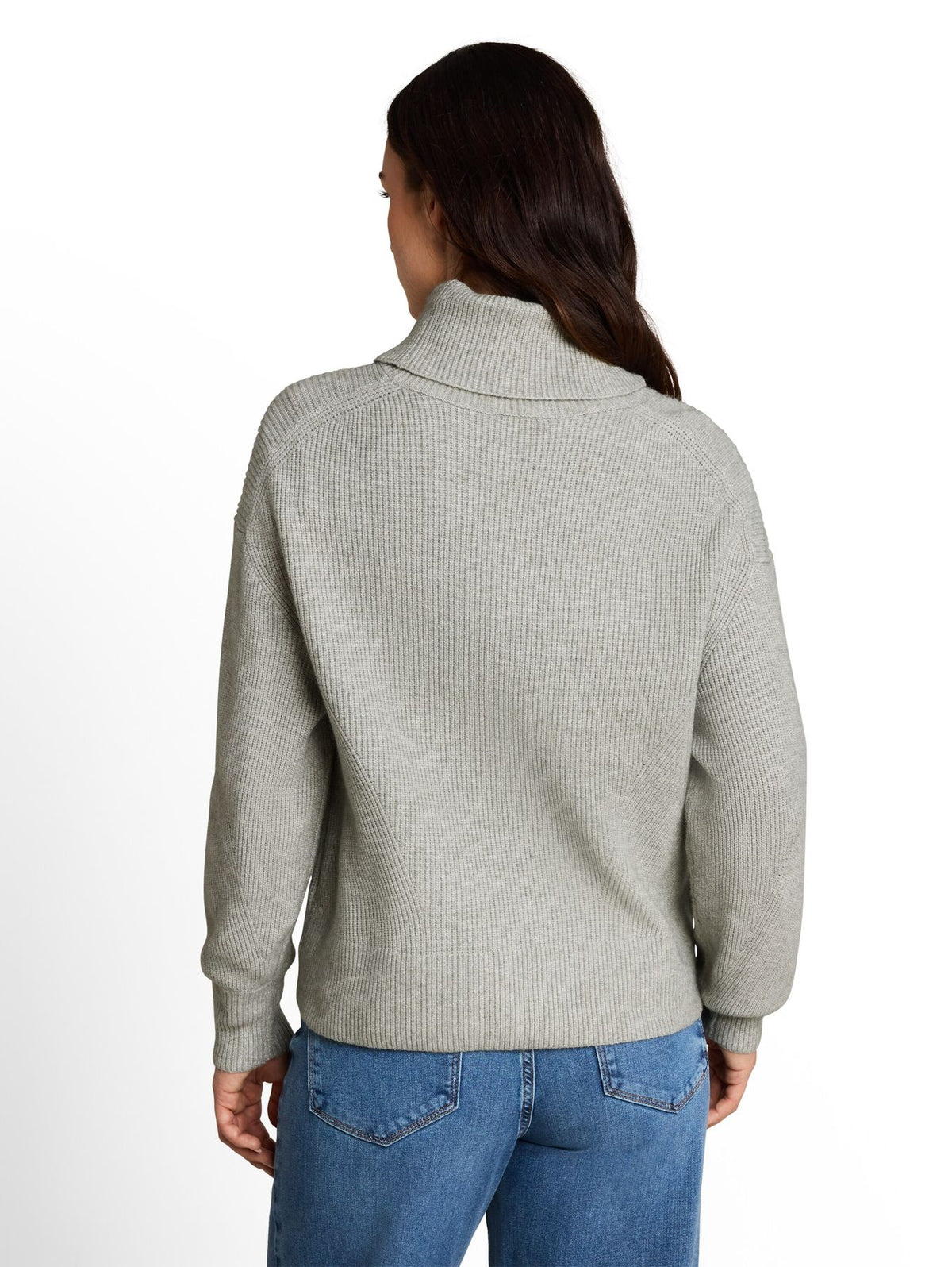 Oversize Rollkragenpullover