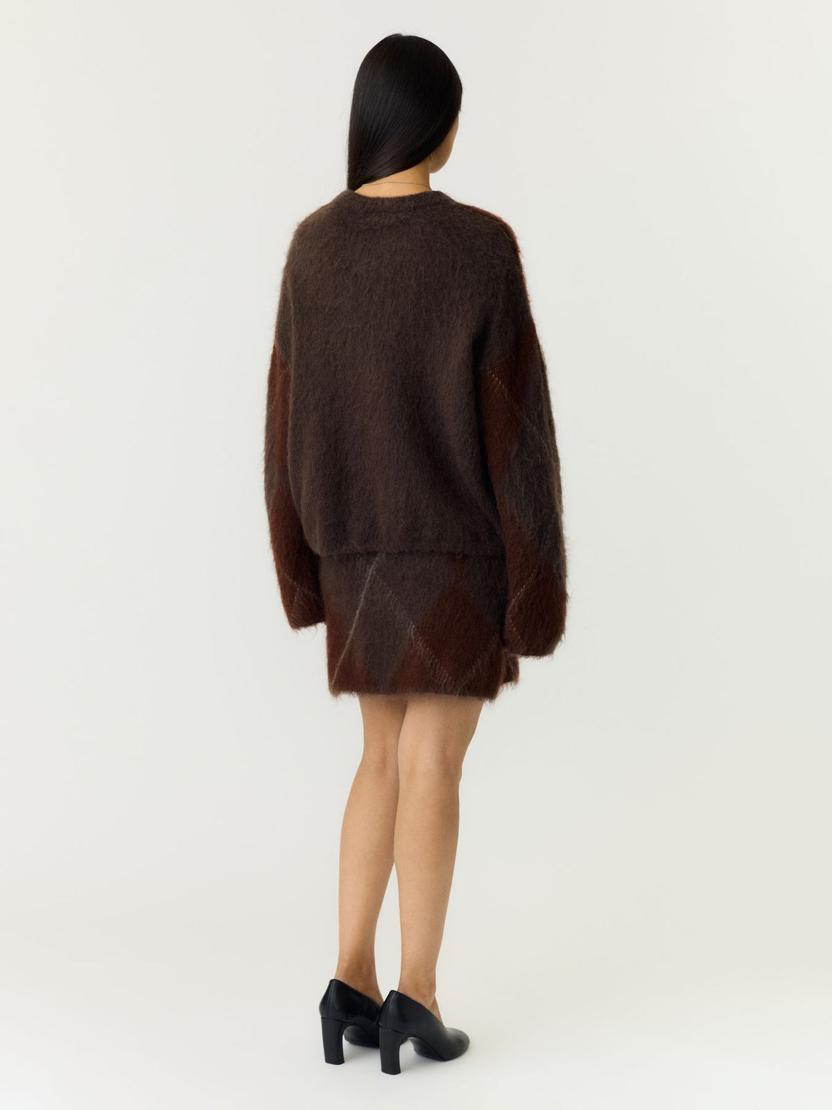 YASARGY LS MOHAIR BLEND KNIT PULLOVER S.