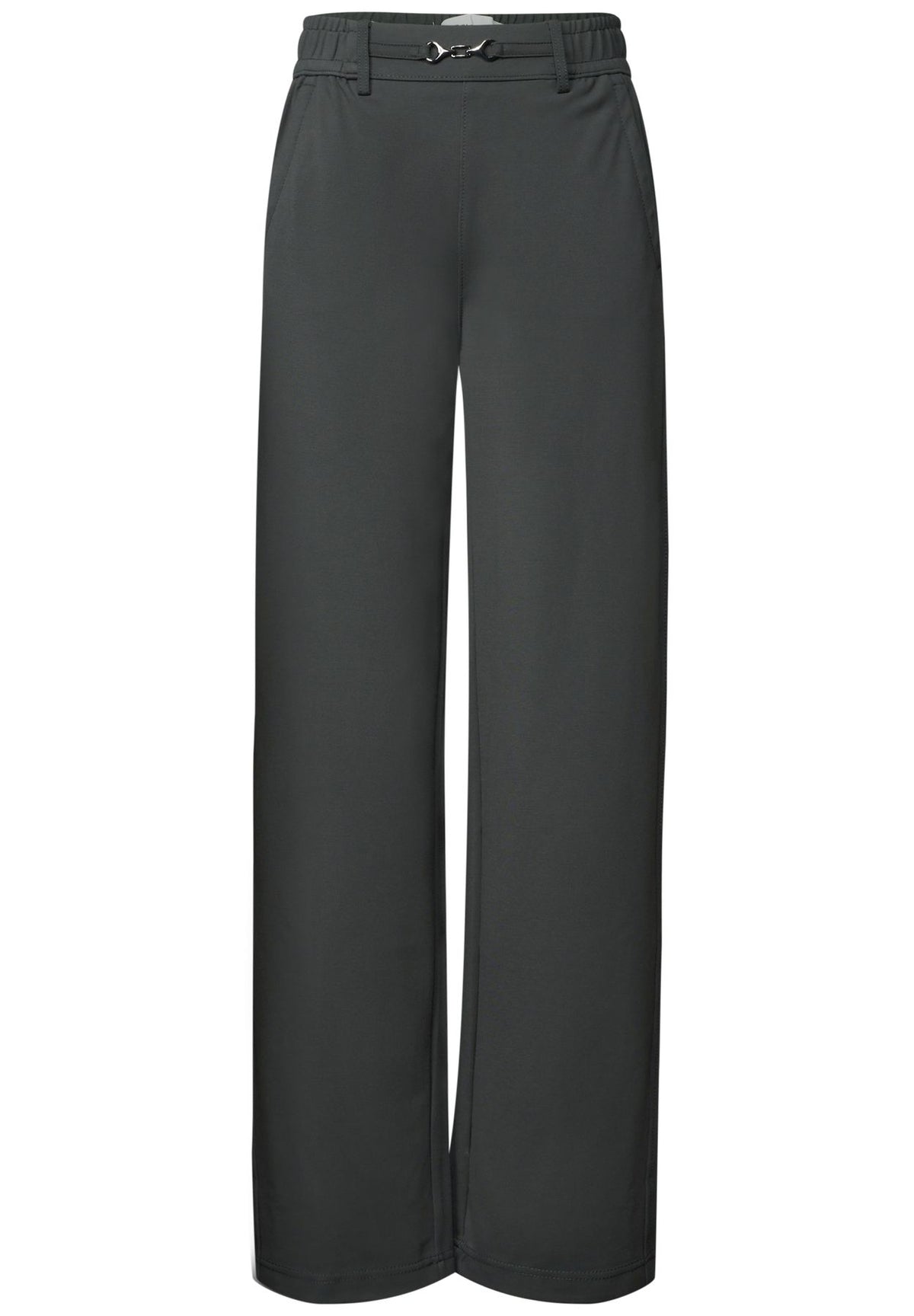 High Waist Straight Leg Hose im Casual Fit