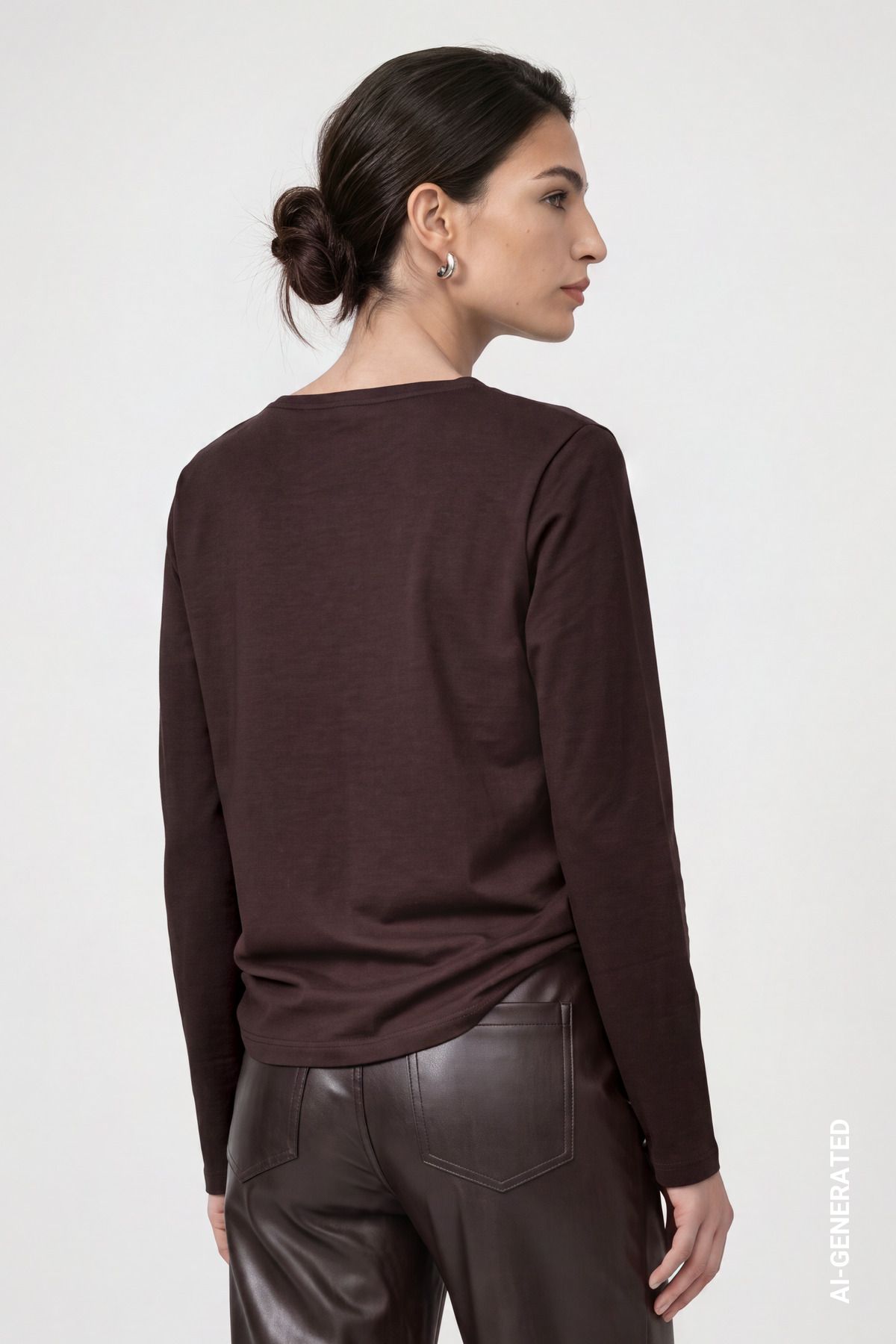 Langarmshirt mit Schmuckdetails