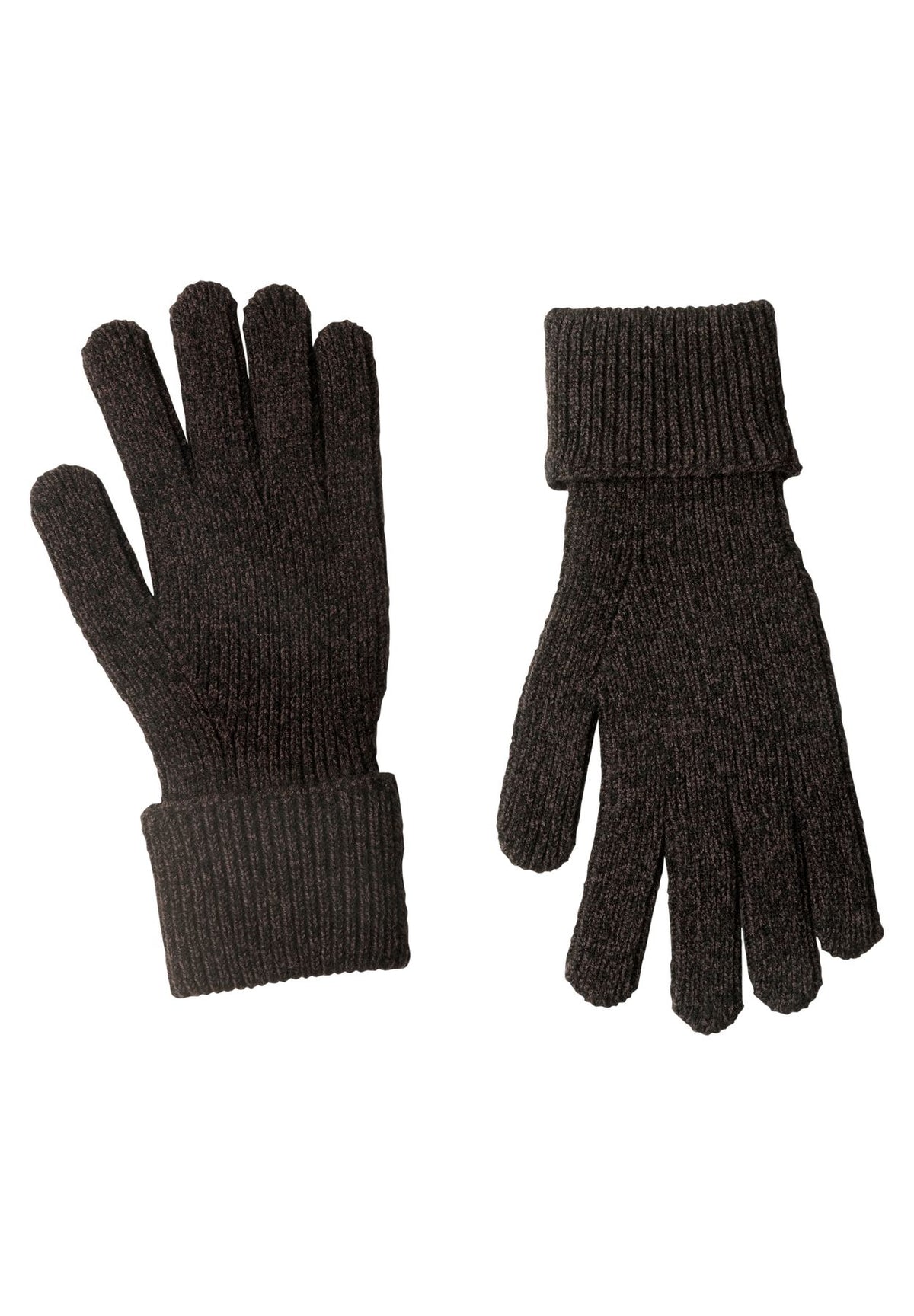 Handschuhe in Melange-Optik